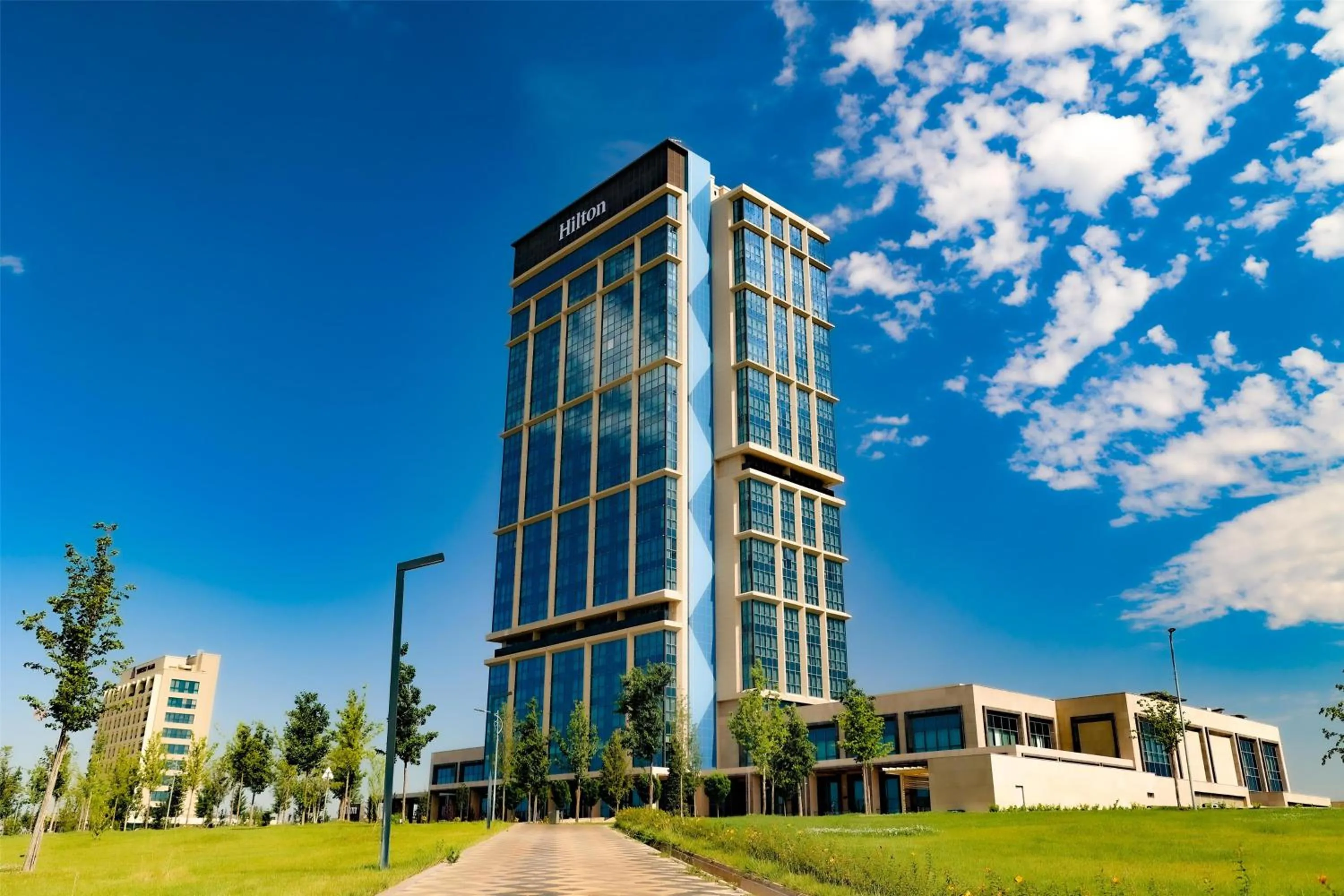 Property building in Hilton Samarkand Regency