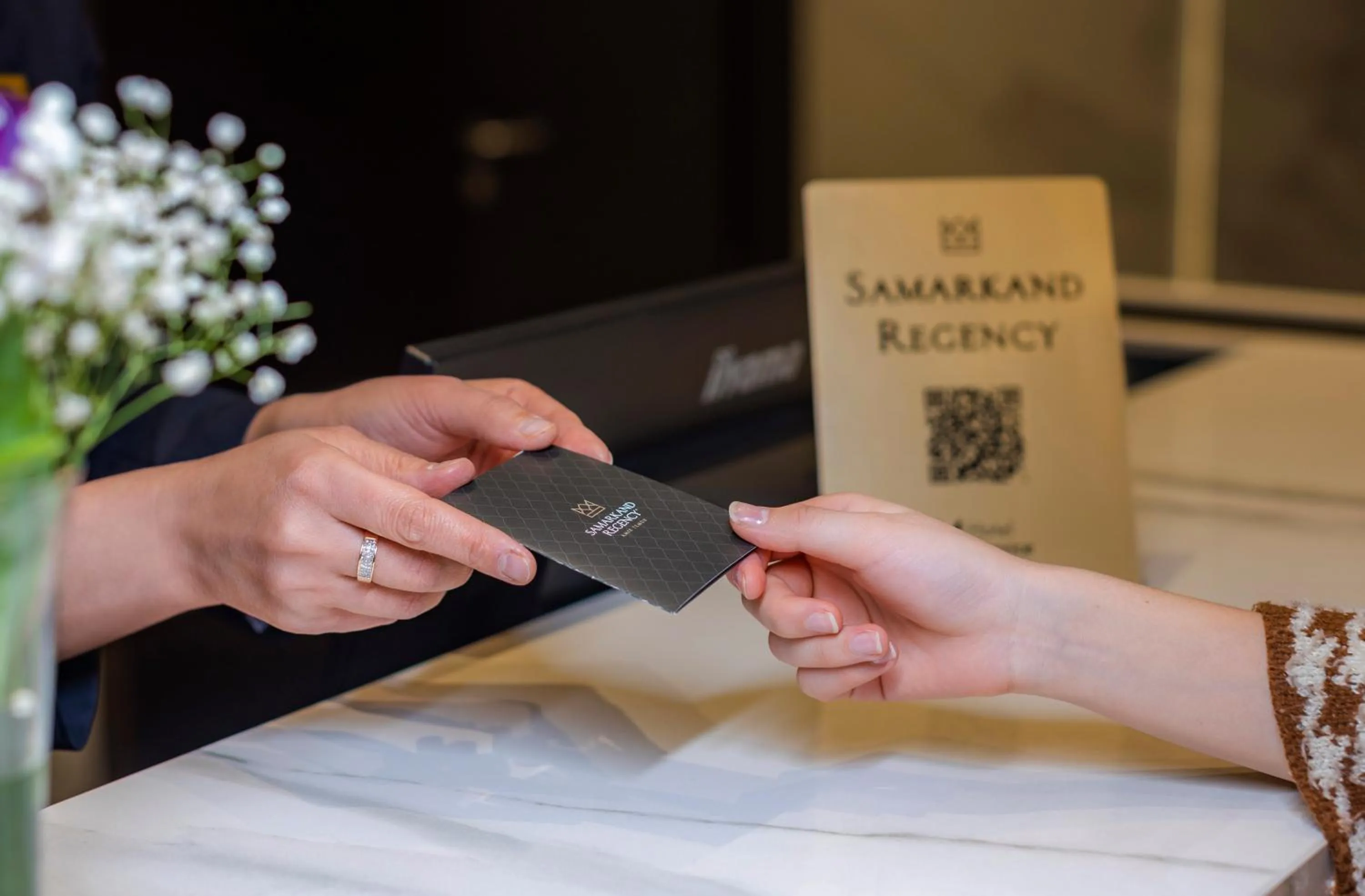 Lobby or reception in Hilton Samarkand Regency