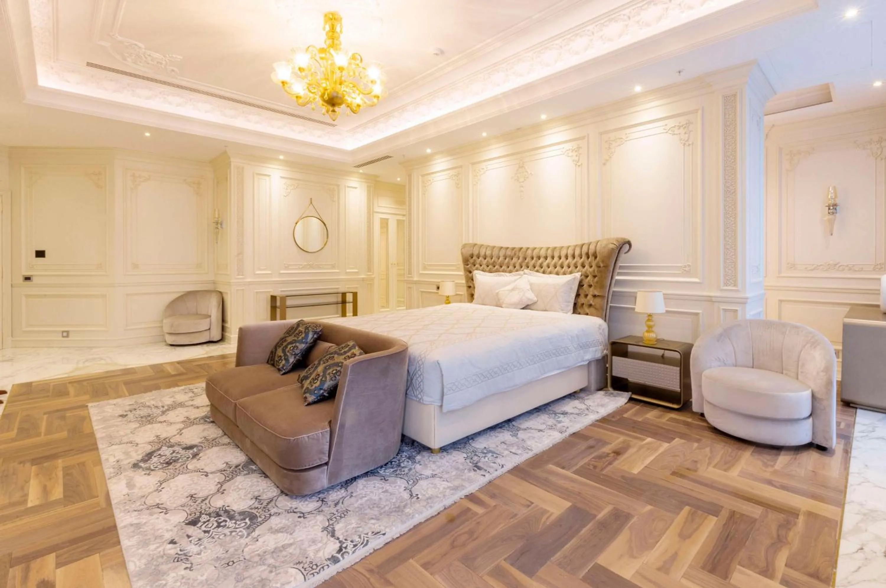 Bed in Hilton Samarkand Regency