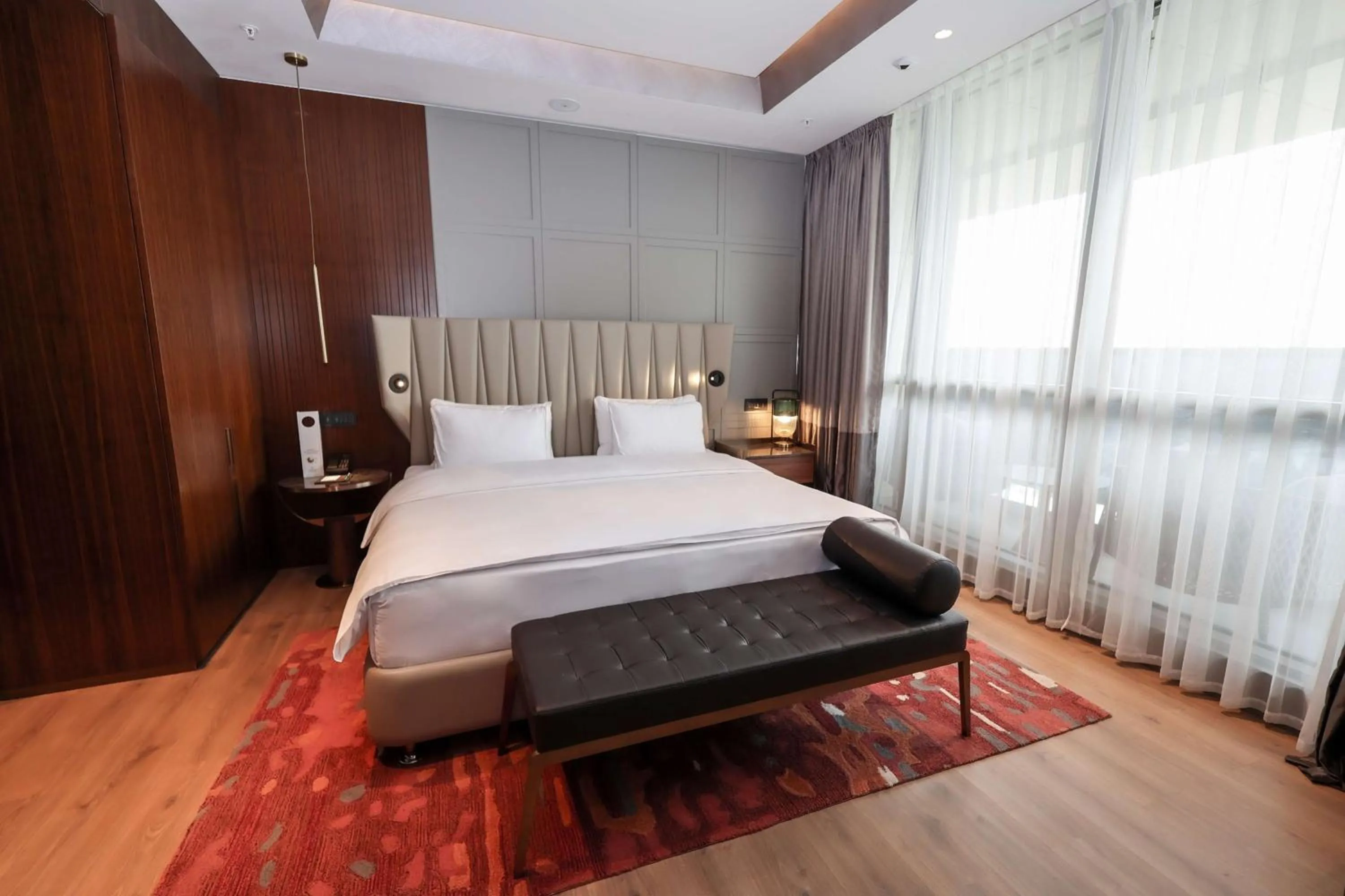 Bed in Hilton Samarkand Regency