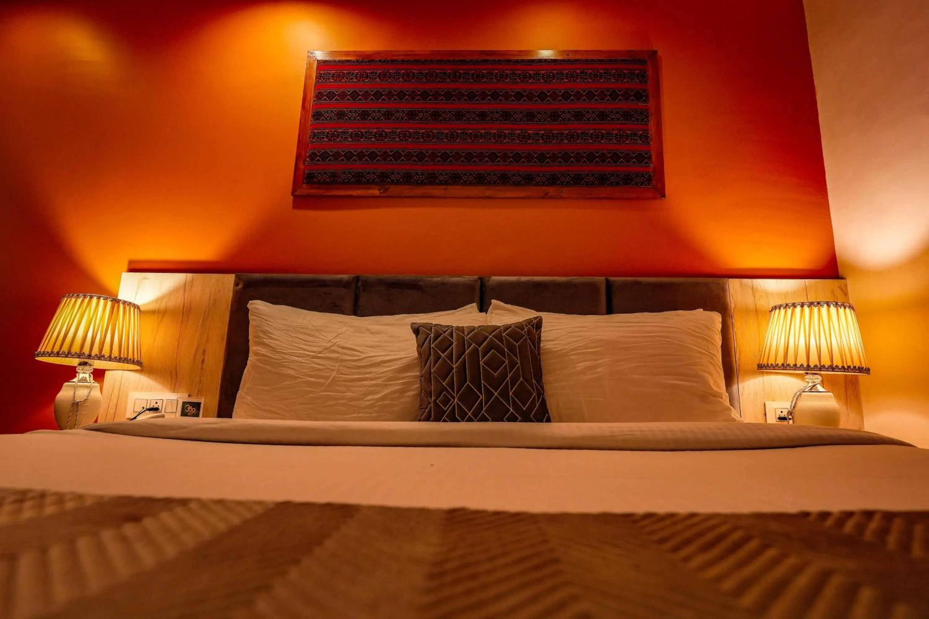 Bedroom, Bed in Hotel 360 by D'Polo Dharamshala