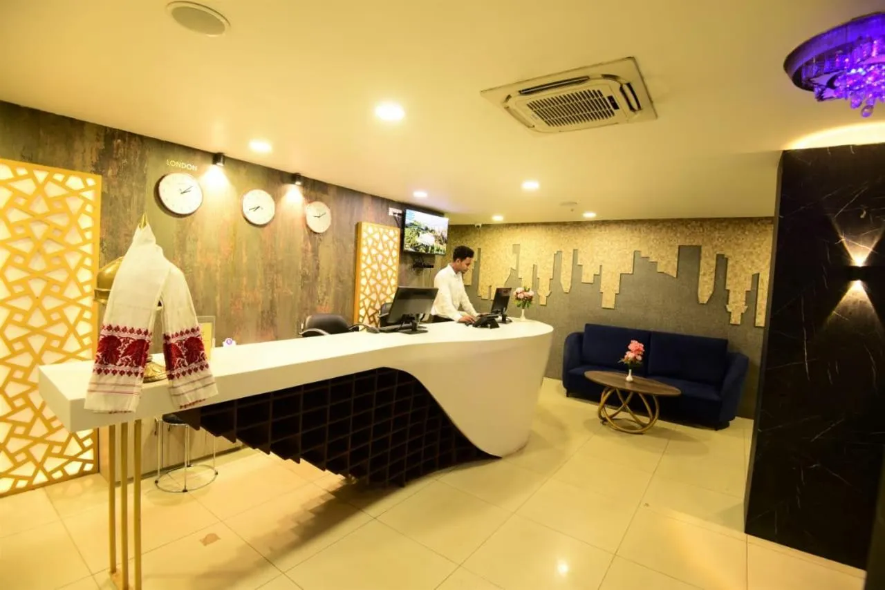 Lobby or reception in Click Hotel Guwahati