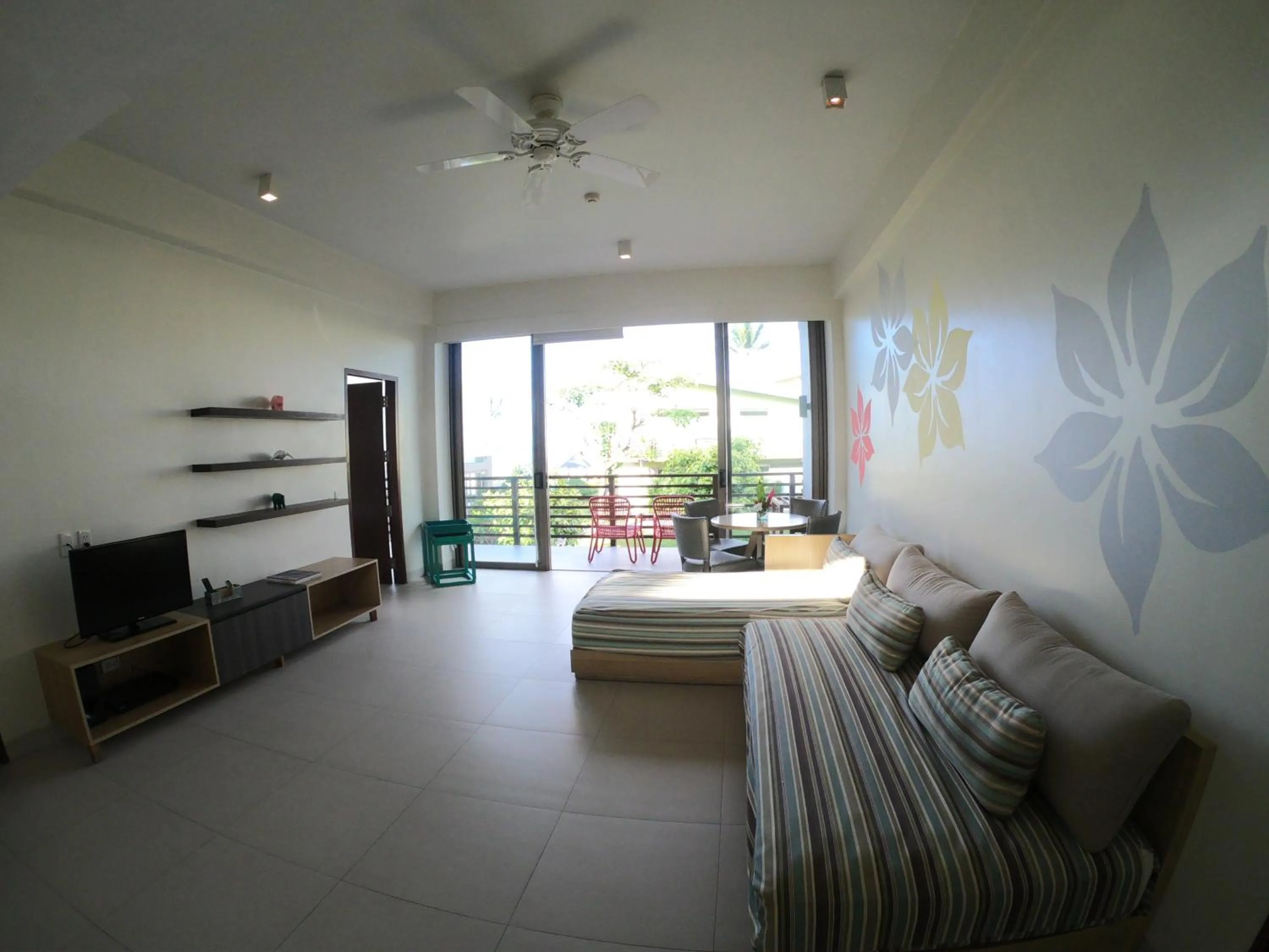 Living room in Costa Pacifica Resort