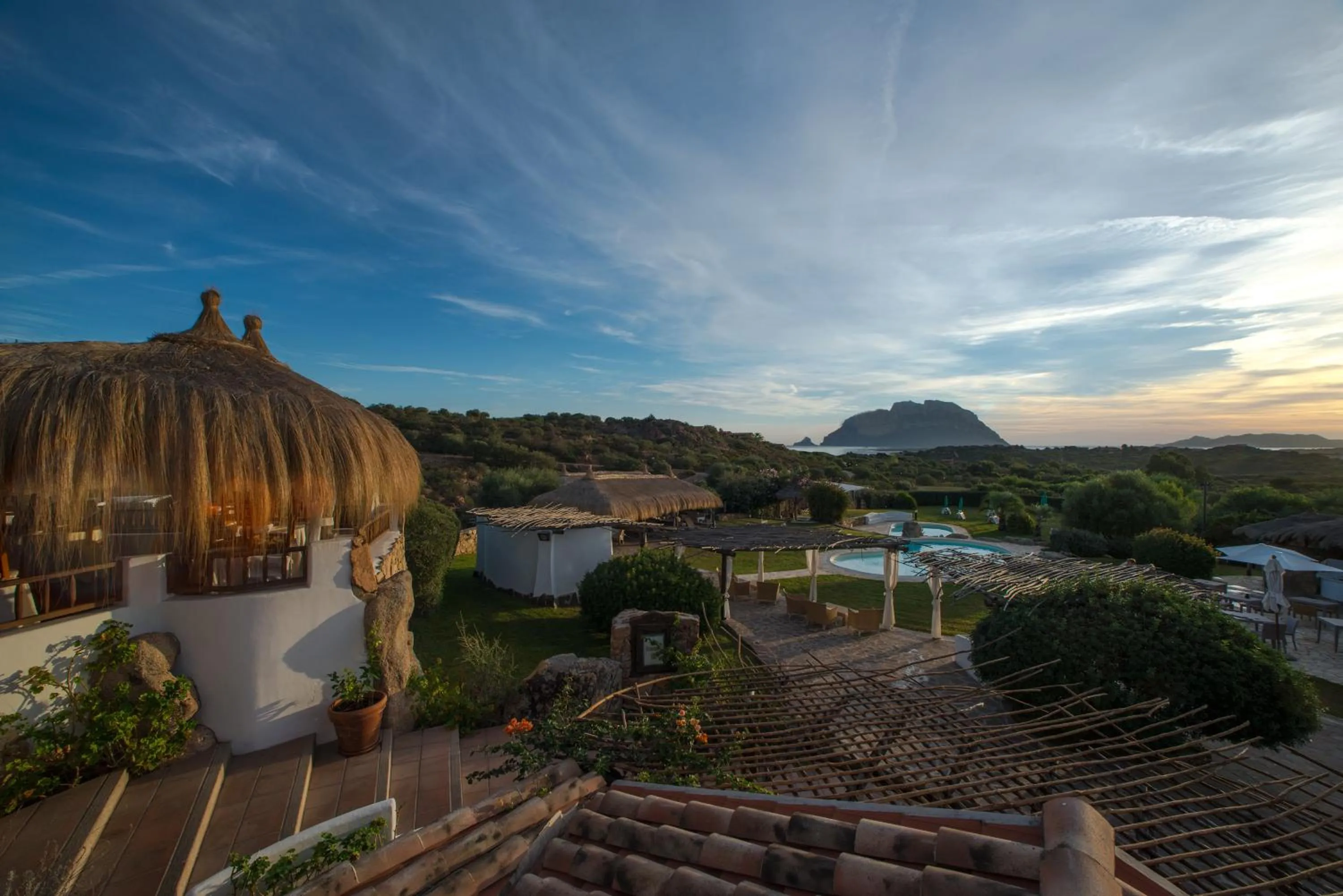 Garden in Hotel Ollastu