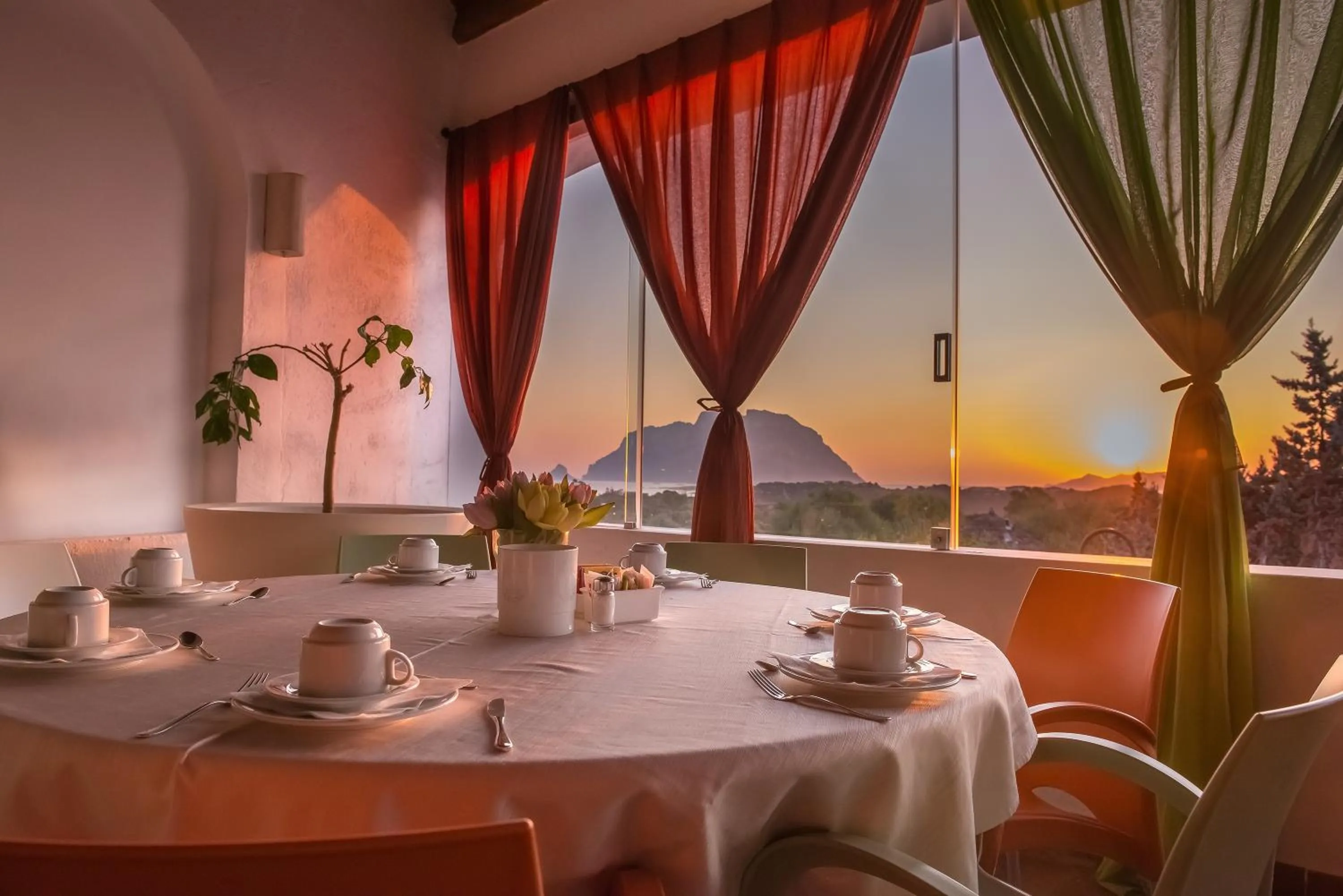 Restaurant/places to eat in Hotel Ollastu