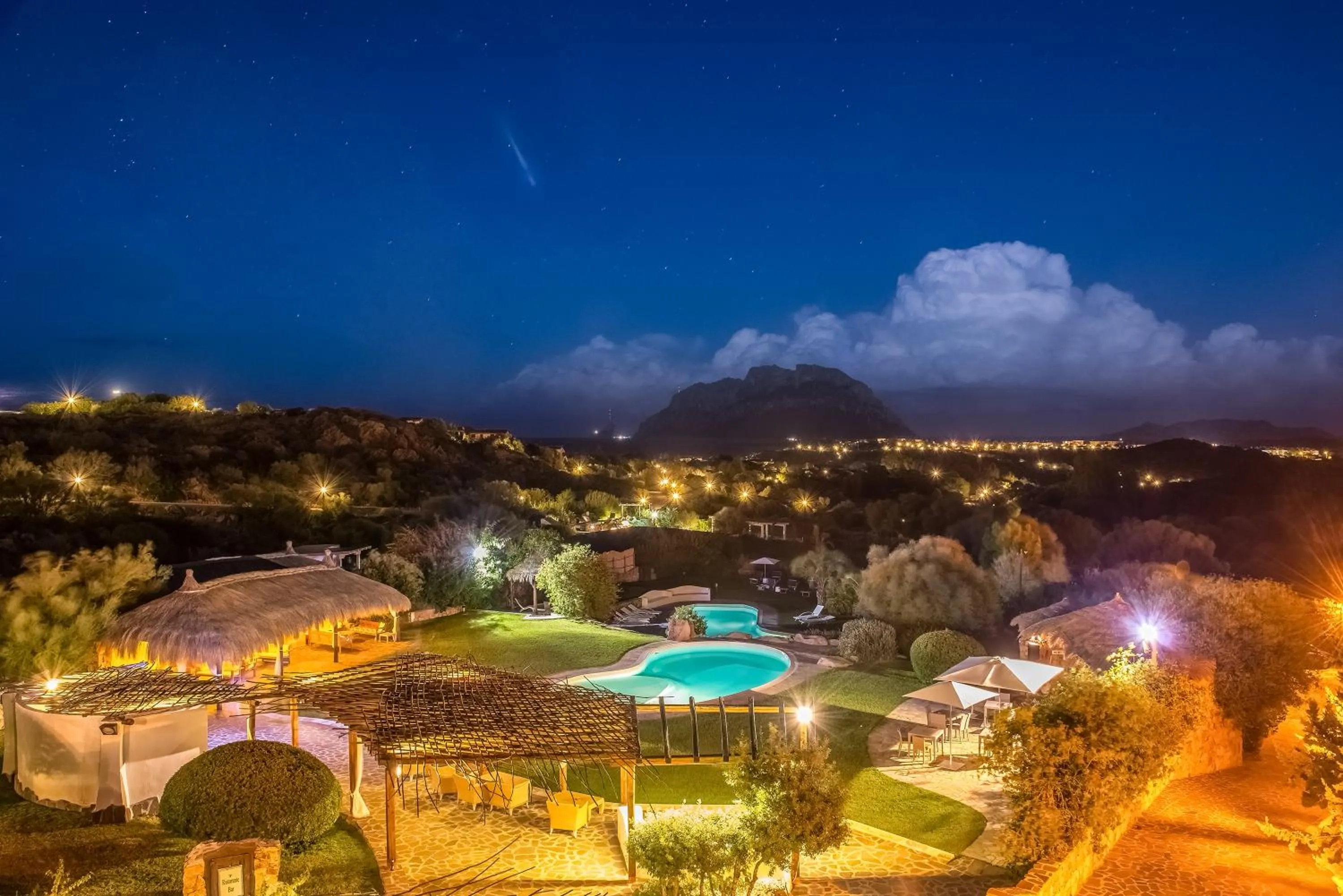 Bird's eye view in Hotel Ollastu