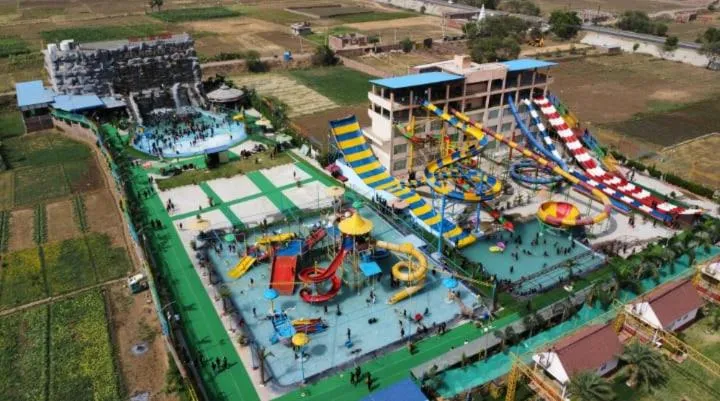 Aqua park in Fun N City Water Park , Adventure & Resort , Patna