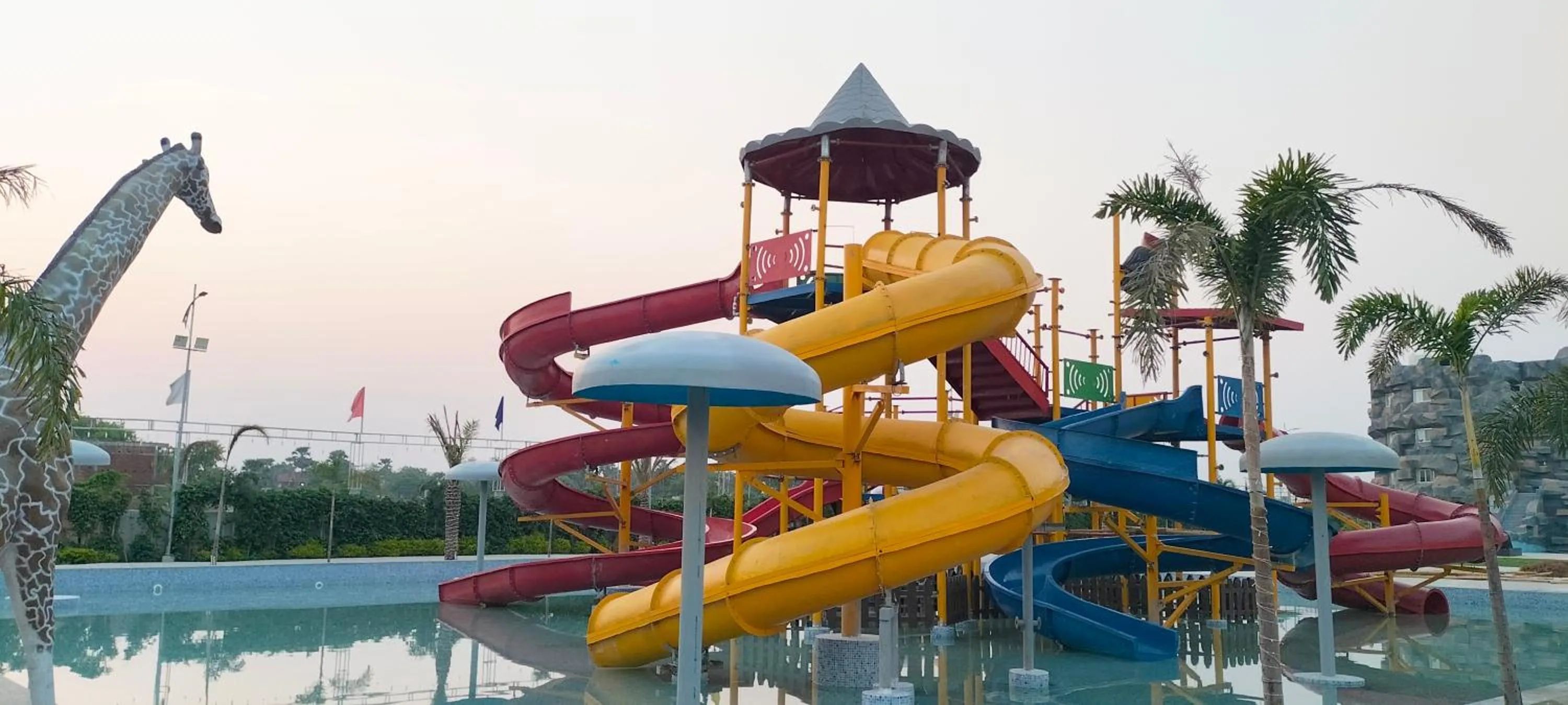 Aqua park in Fun N City Water Park , Adventure & Resort , Patna