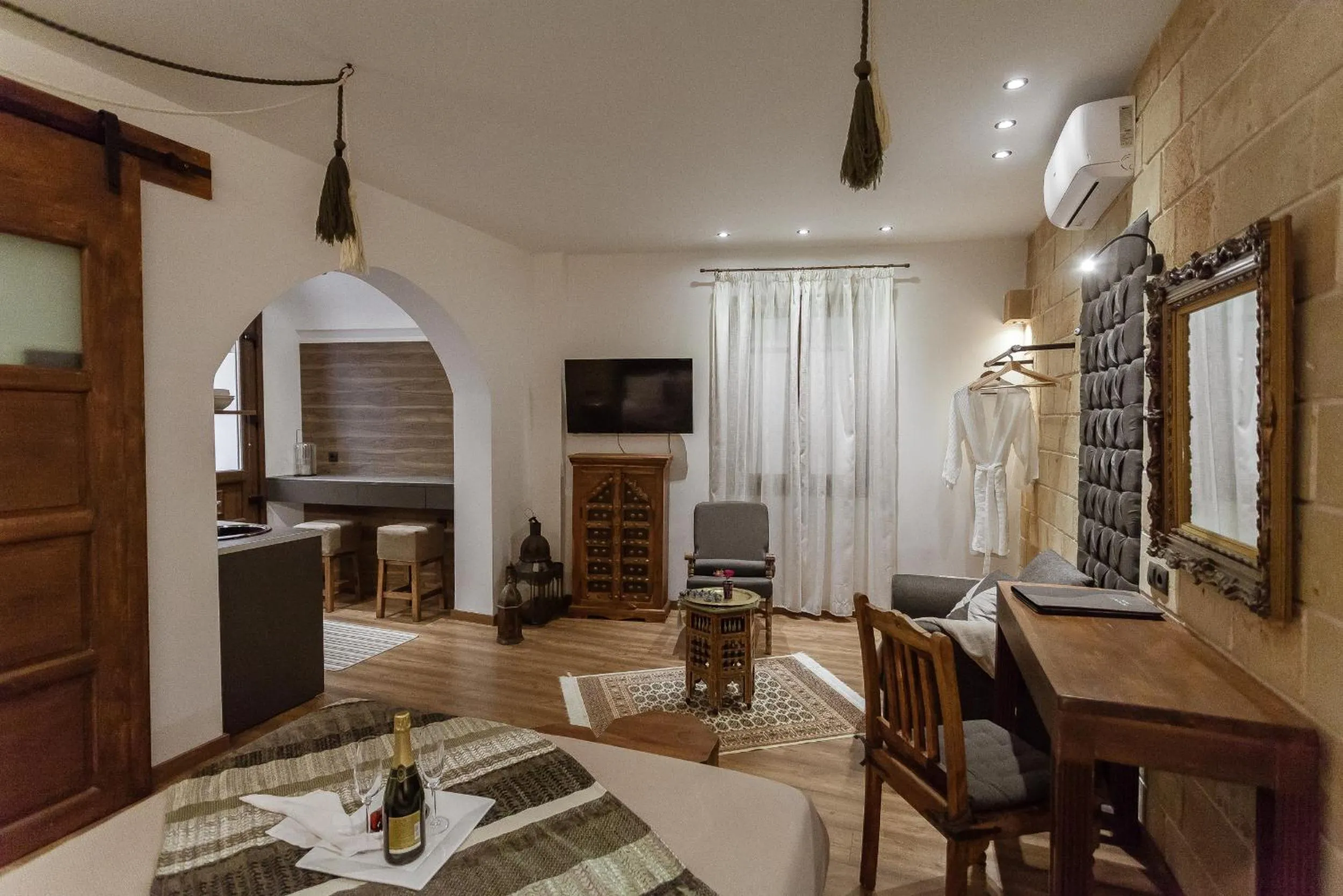 Bedroom in Utopia Luxury Suites - Old Town