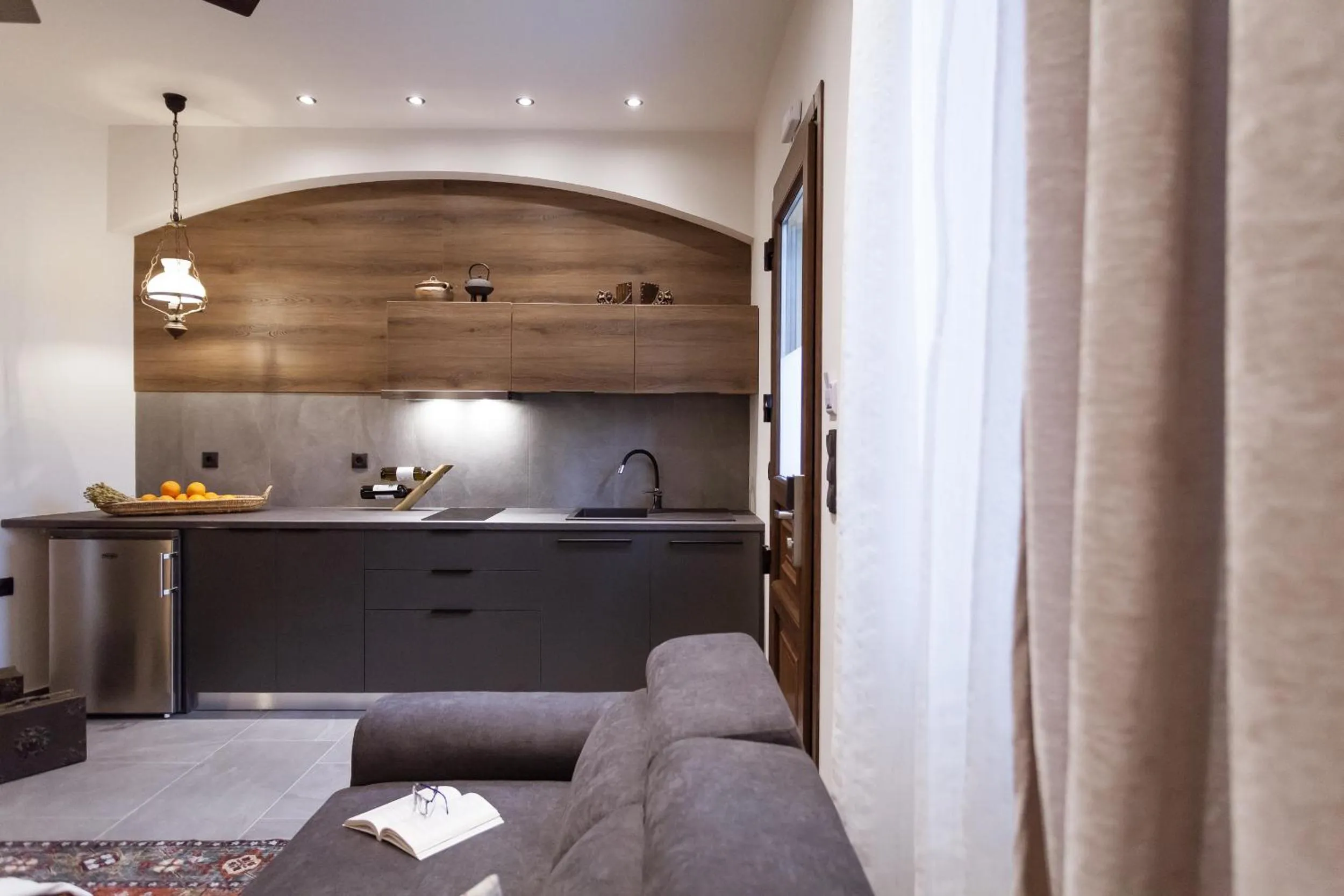 Kitchen or kitchenette in Utopia Luxury Suites - Old Town