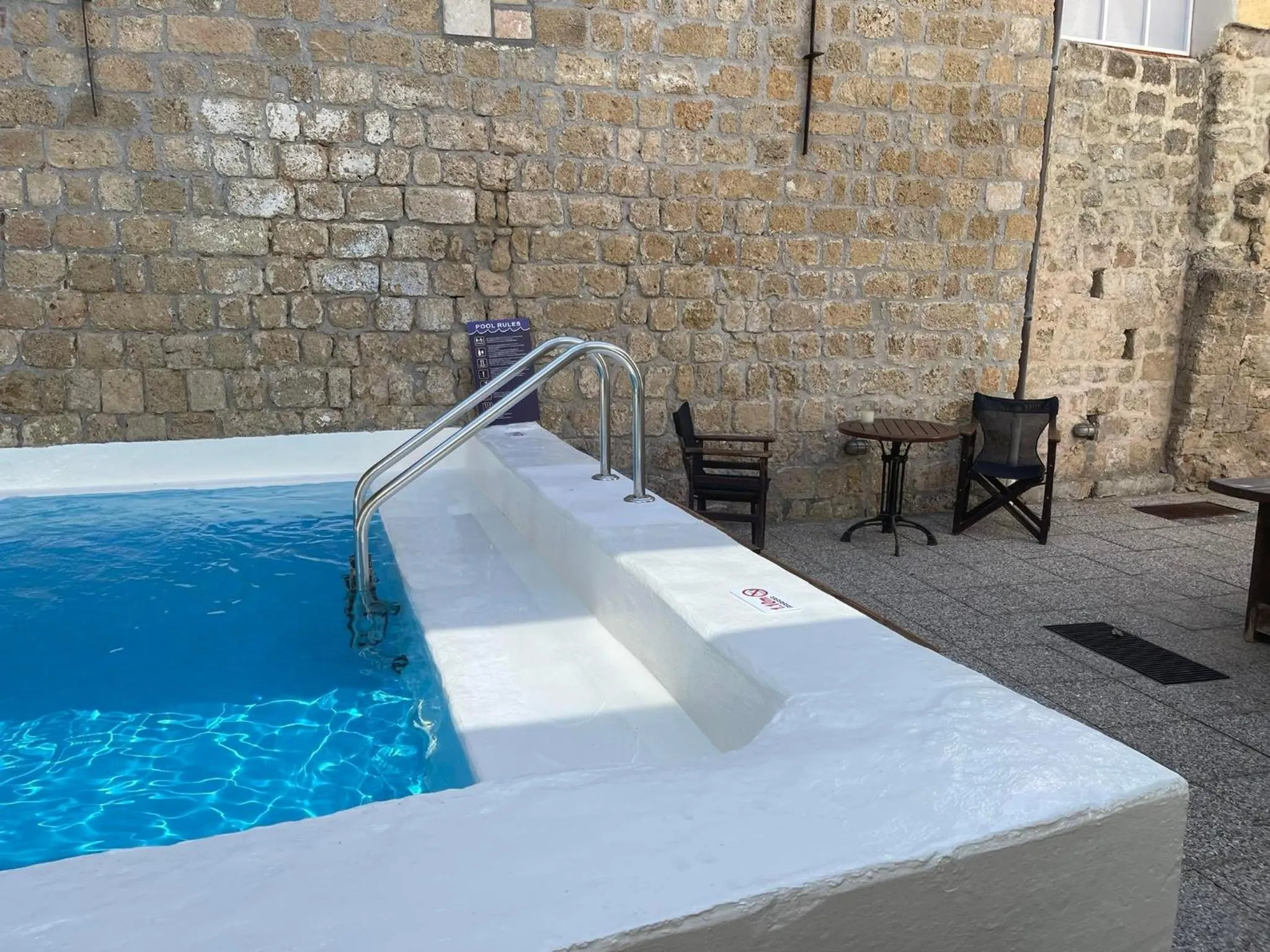 Swimming pool in Utopia Luxury Suites - Old Town