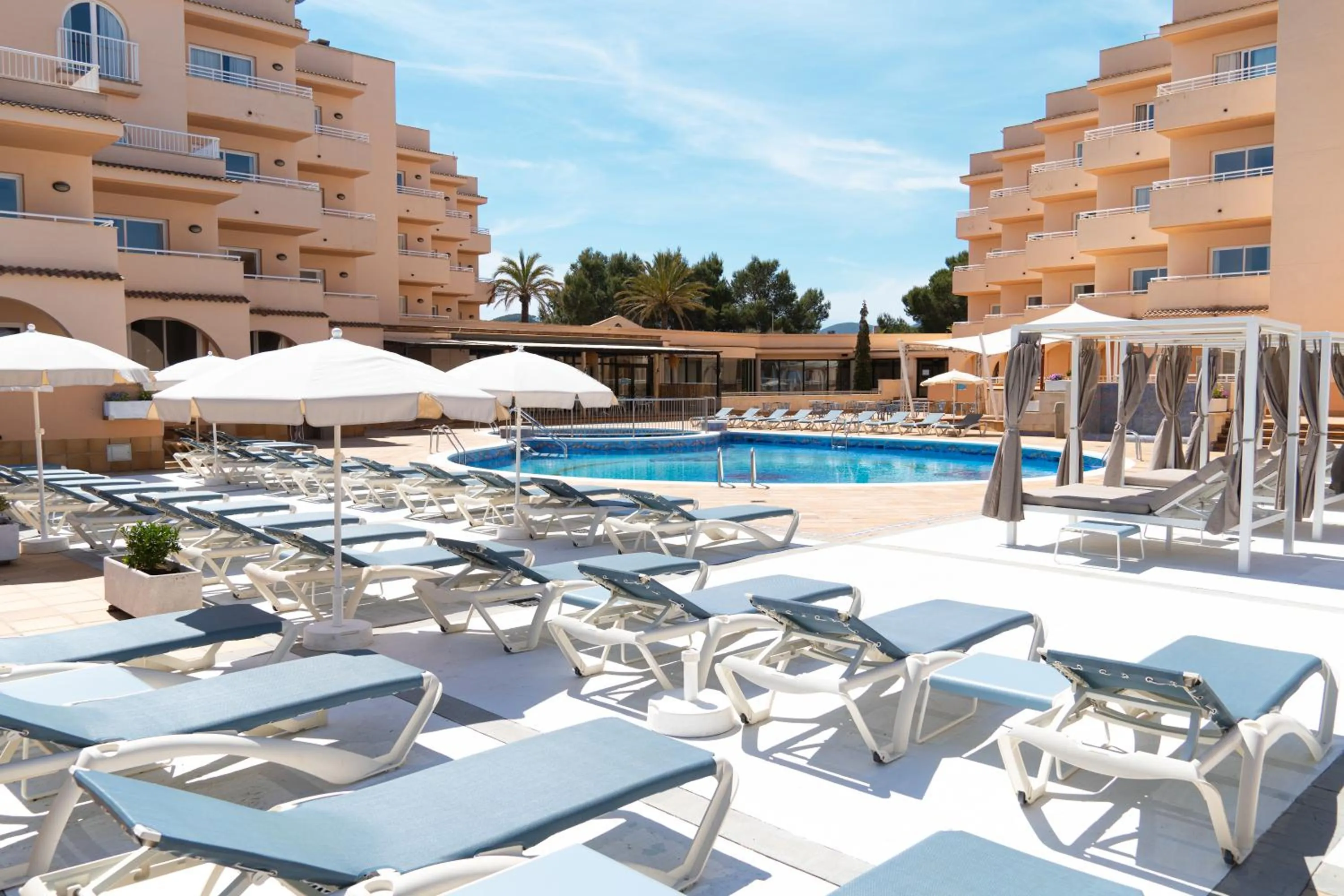 Swimming pool in Rosamar Ibiza Hotel
