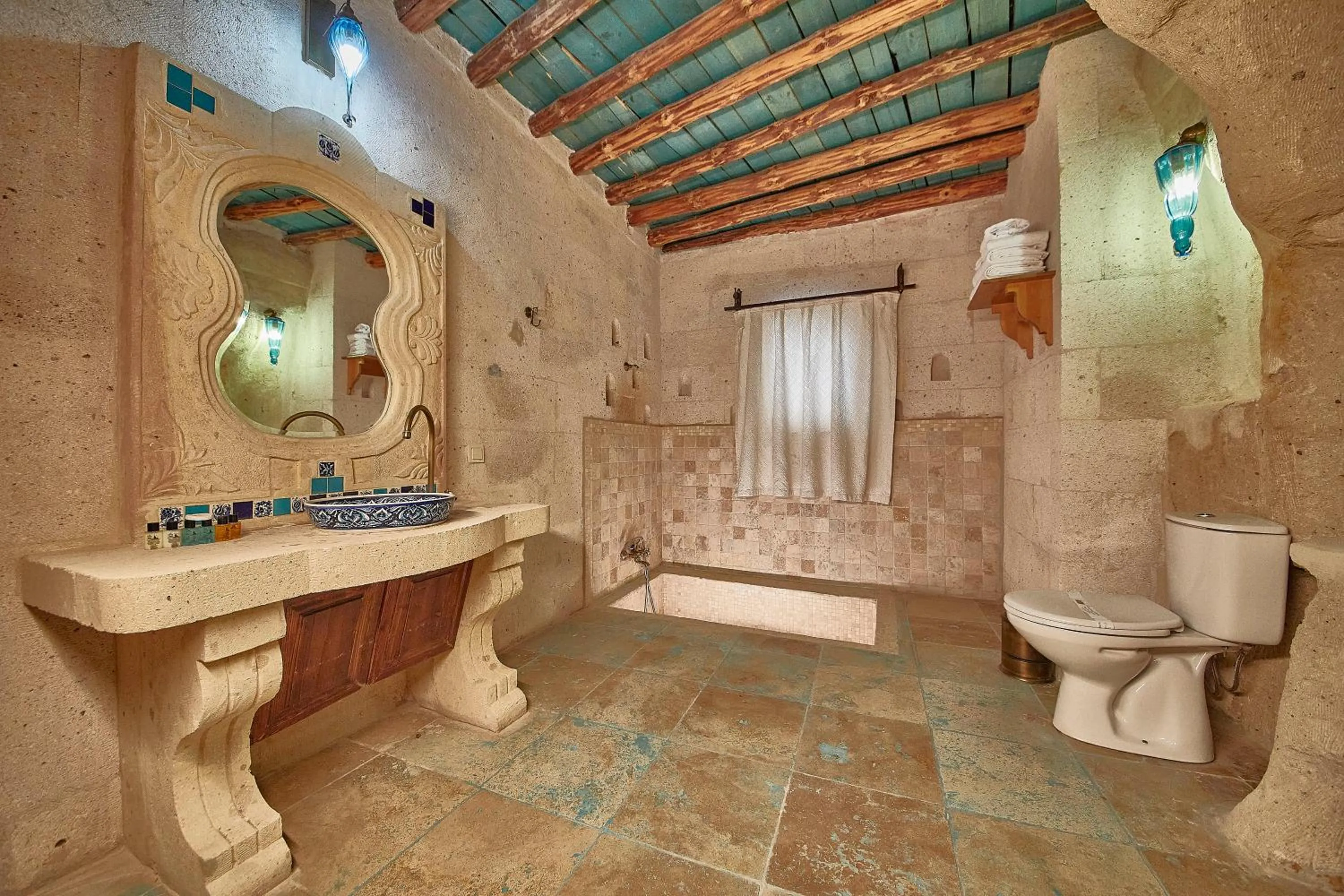 Bathroom in Charm Of Cappadocia Cave Suites