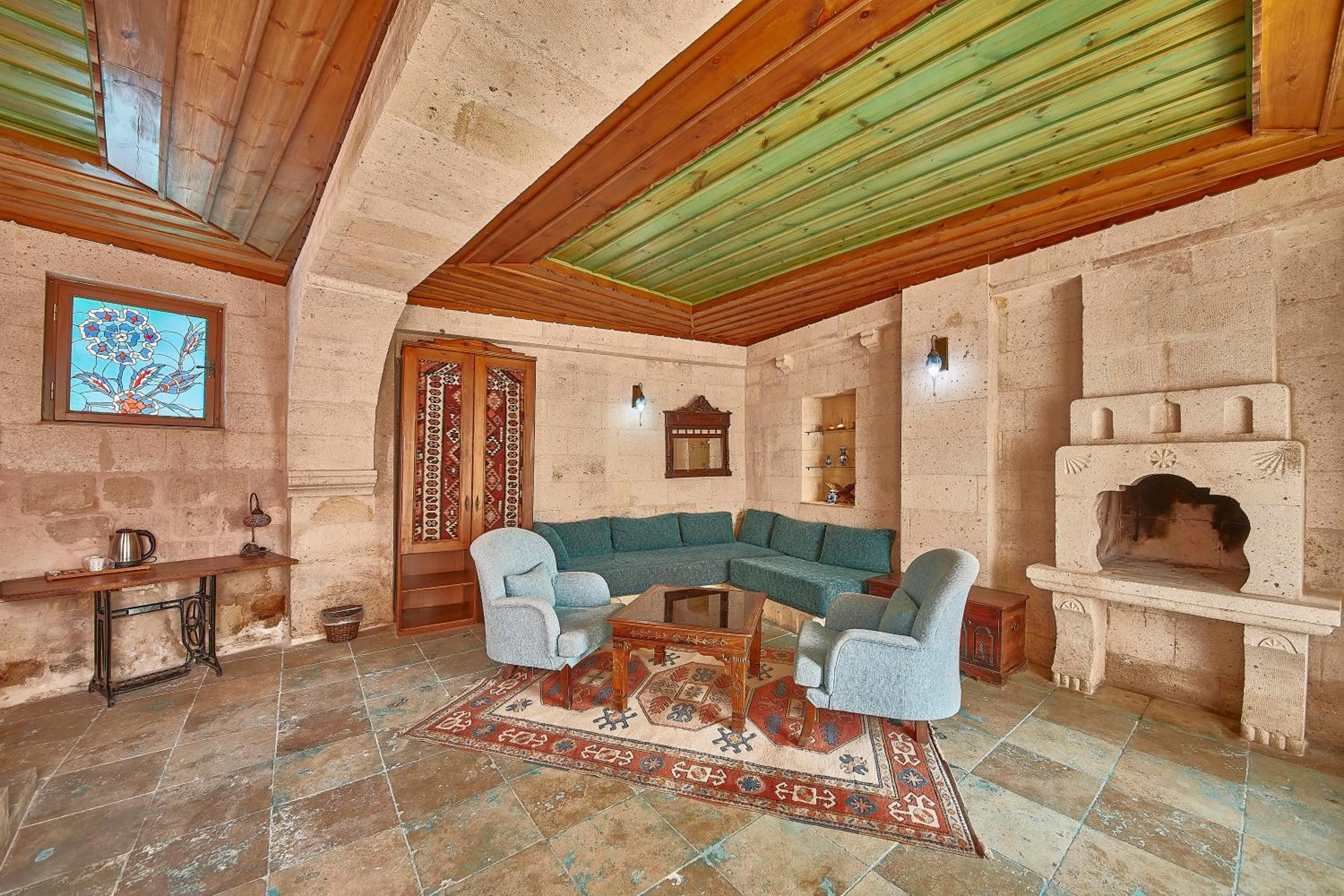 Seating Area in Charm Of Cappadocia Cave Suites