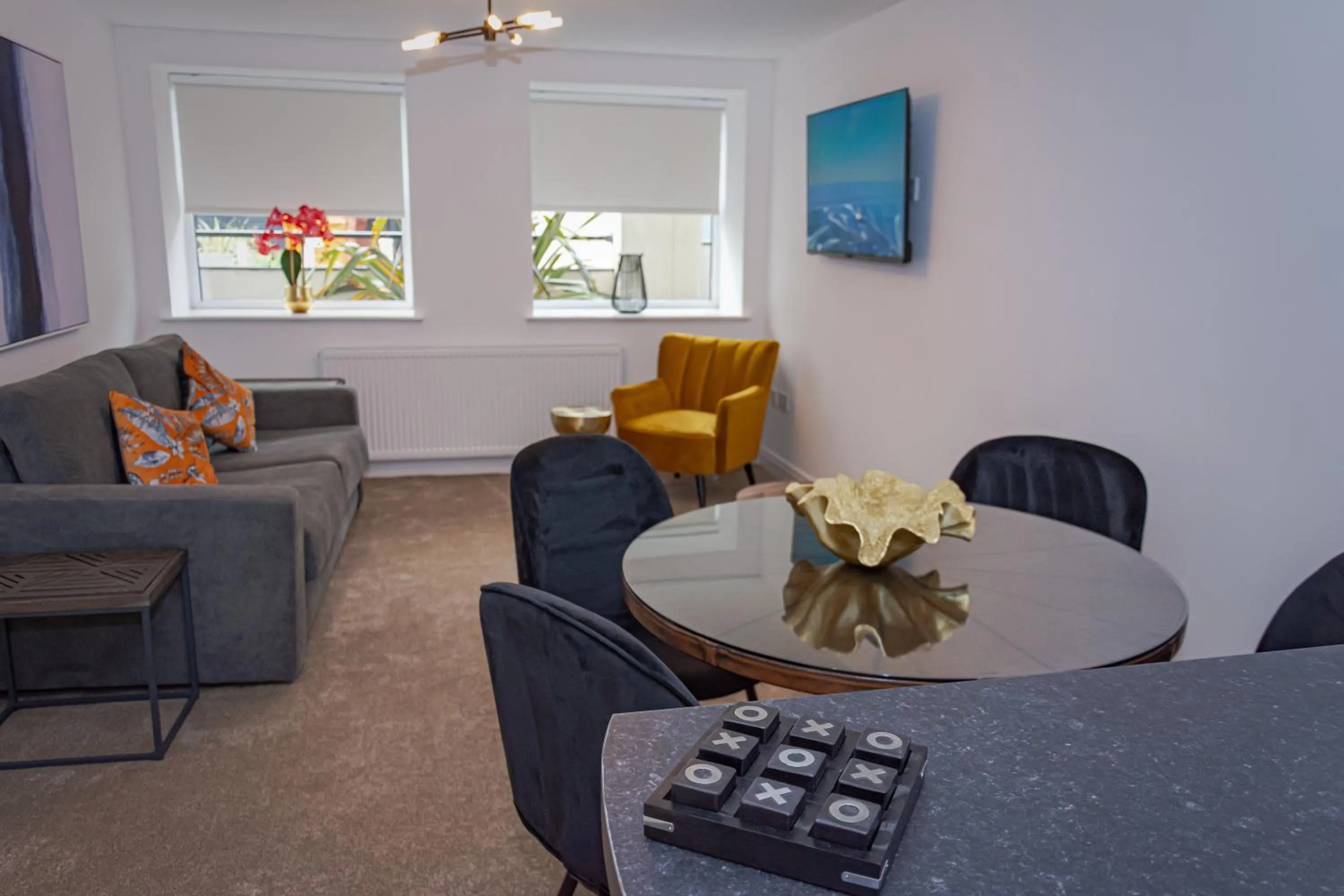 Living room in Mode Apartments Winter Gardens Blackpool