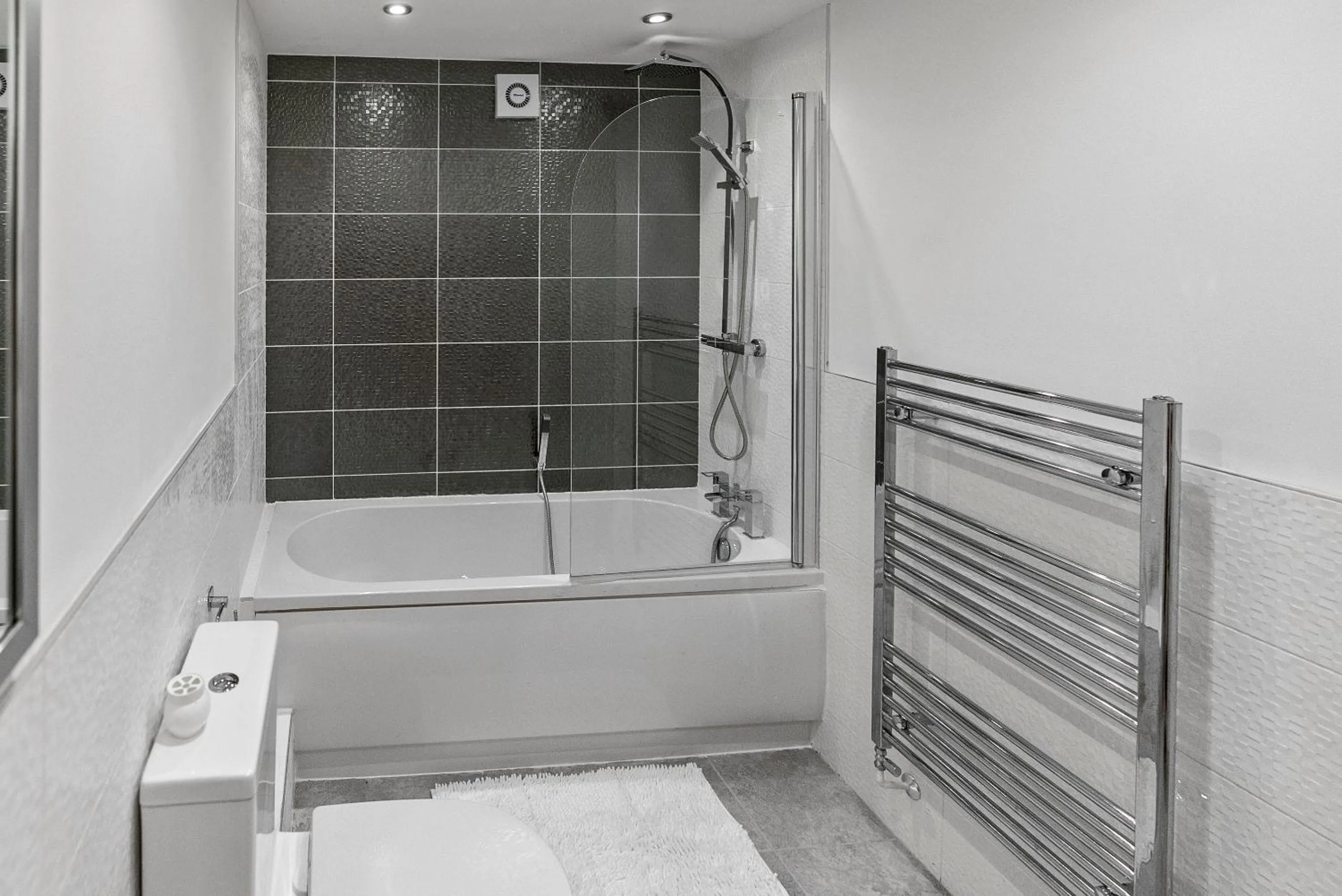 Bathroom in Mode Apartments Winter Gardens Blackpool