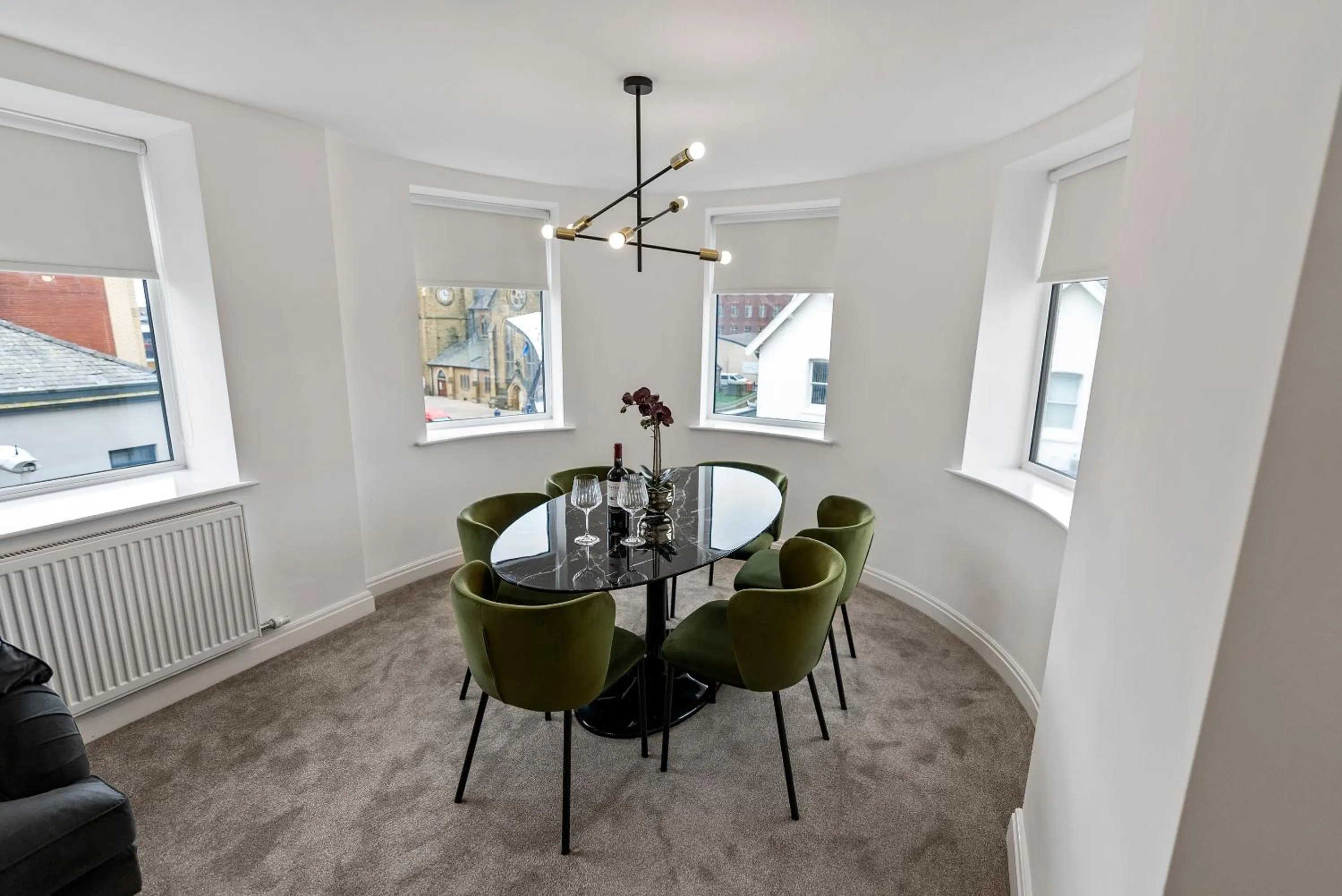 Living room in Mode Apartments Winter Gardens Blackpool