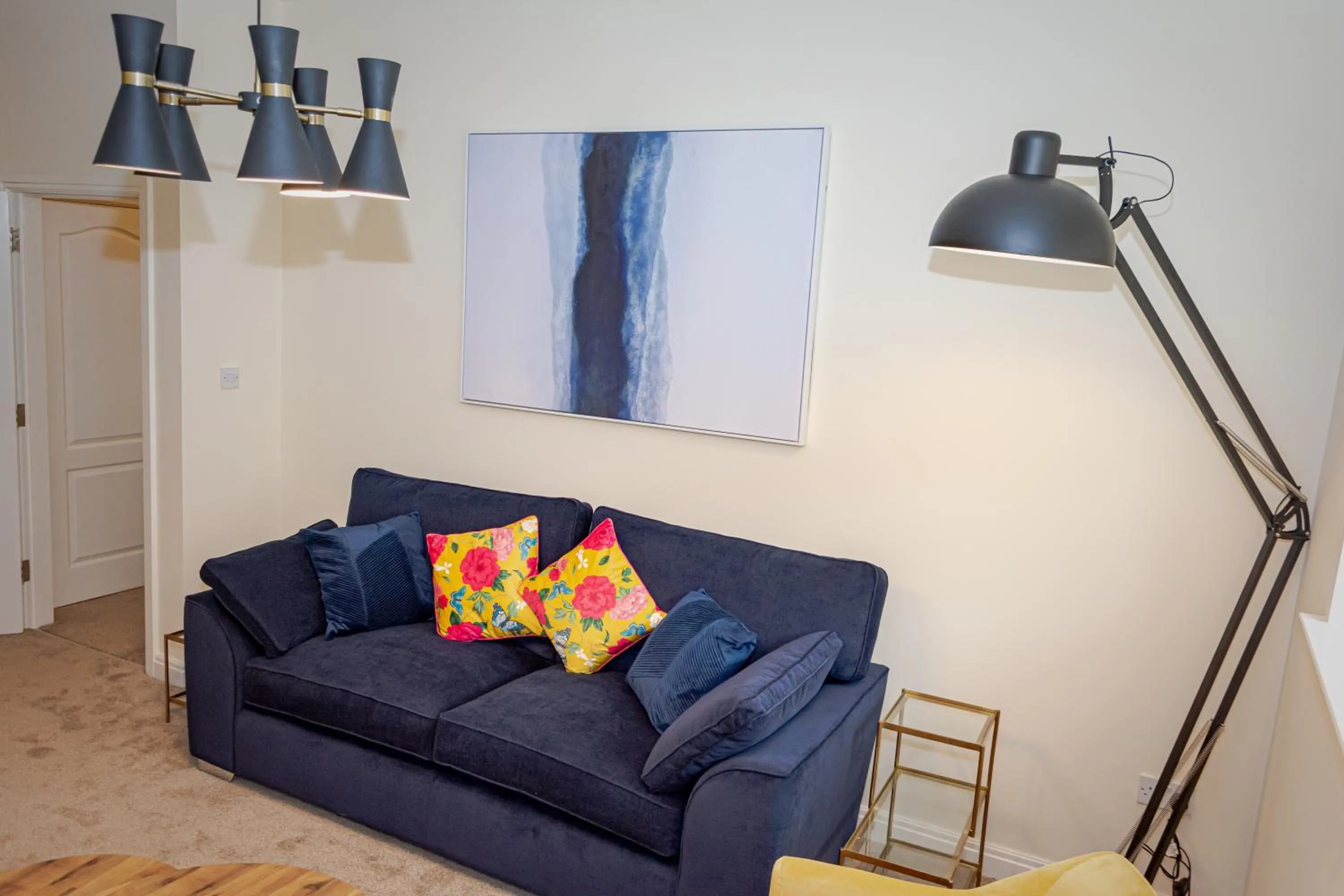 Living room in Mode Apartments Winter Gardens Blackpool