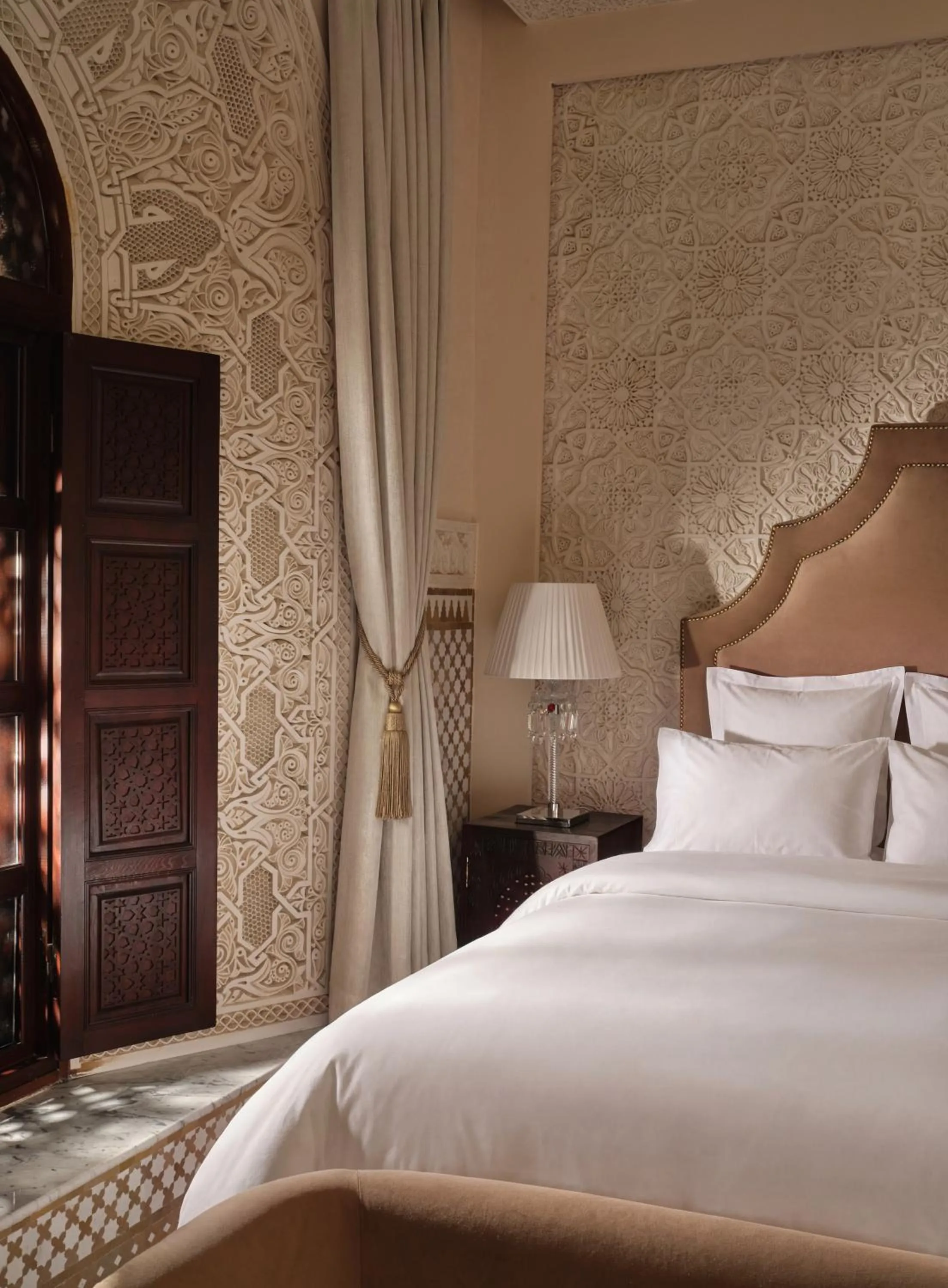 Bed in Palais De Fès Suites & Spa