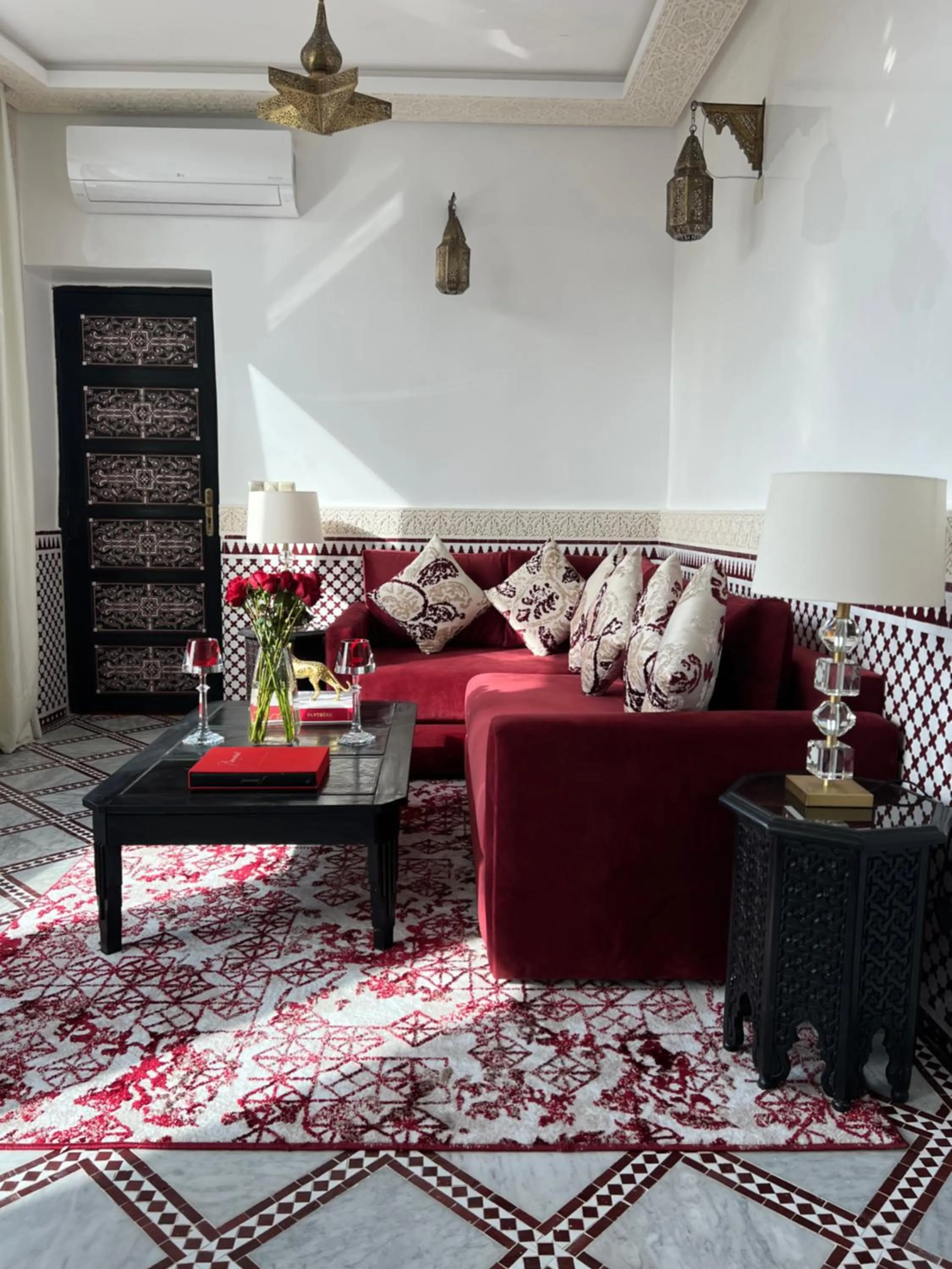 Living room in Palais De Fès Suites & Spa
