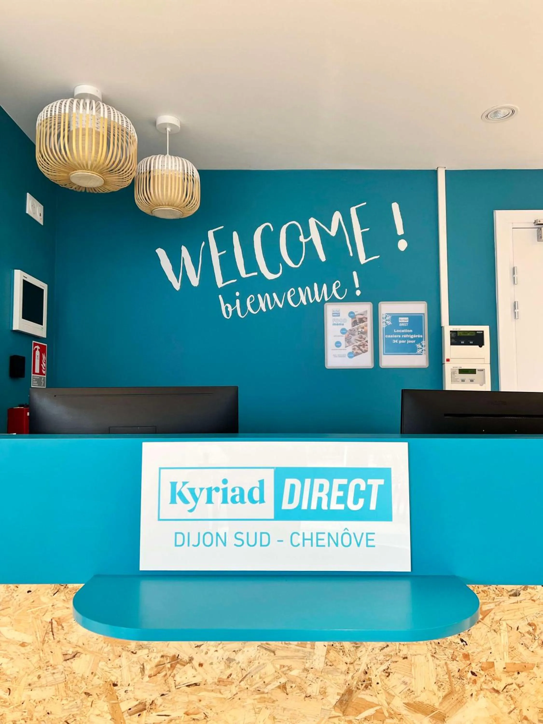 Lobby or reception in Kyriad Direct Moulins Sud - Yzeure