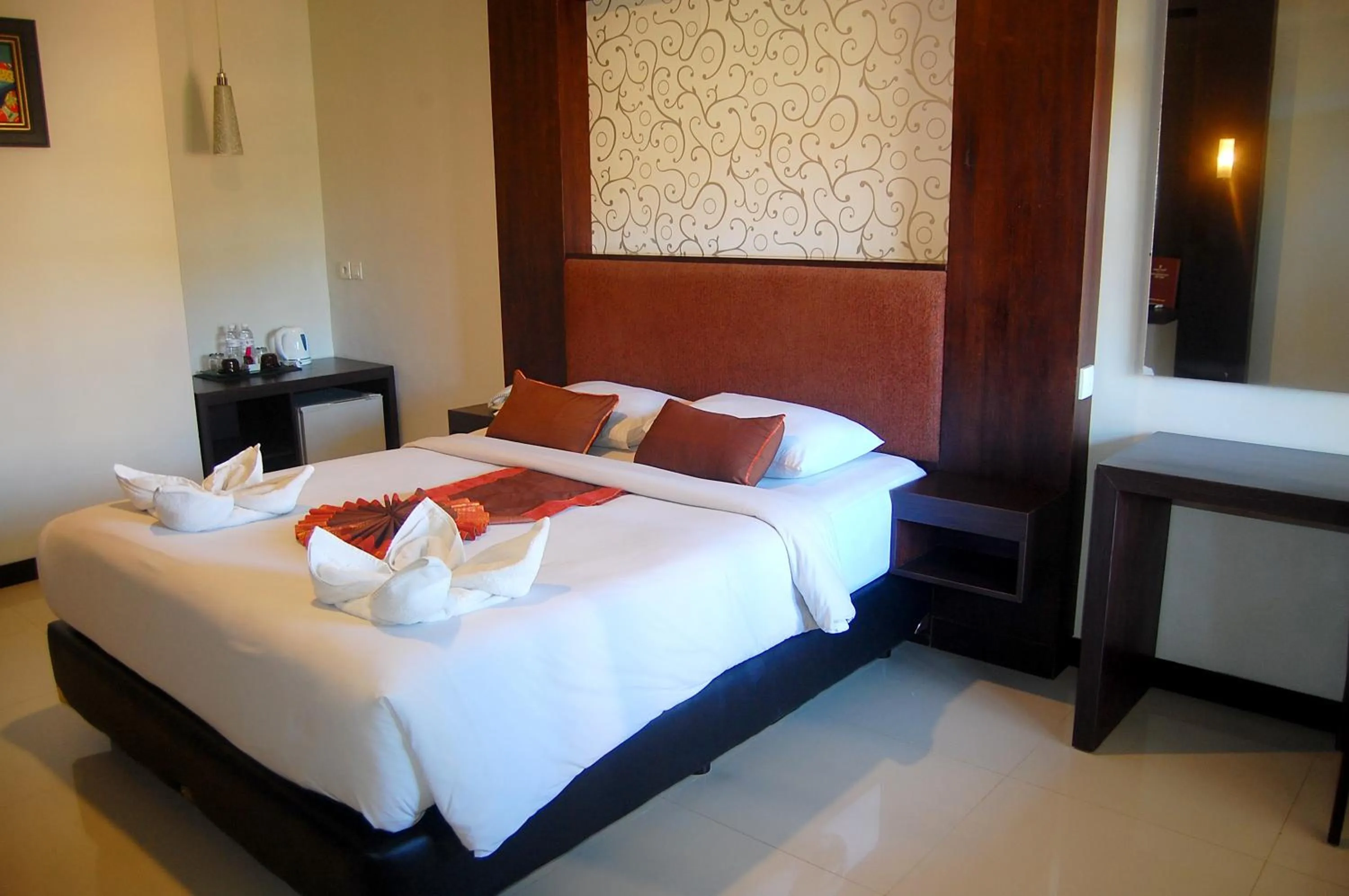 Bed in Taman Agung Hotel