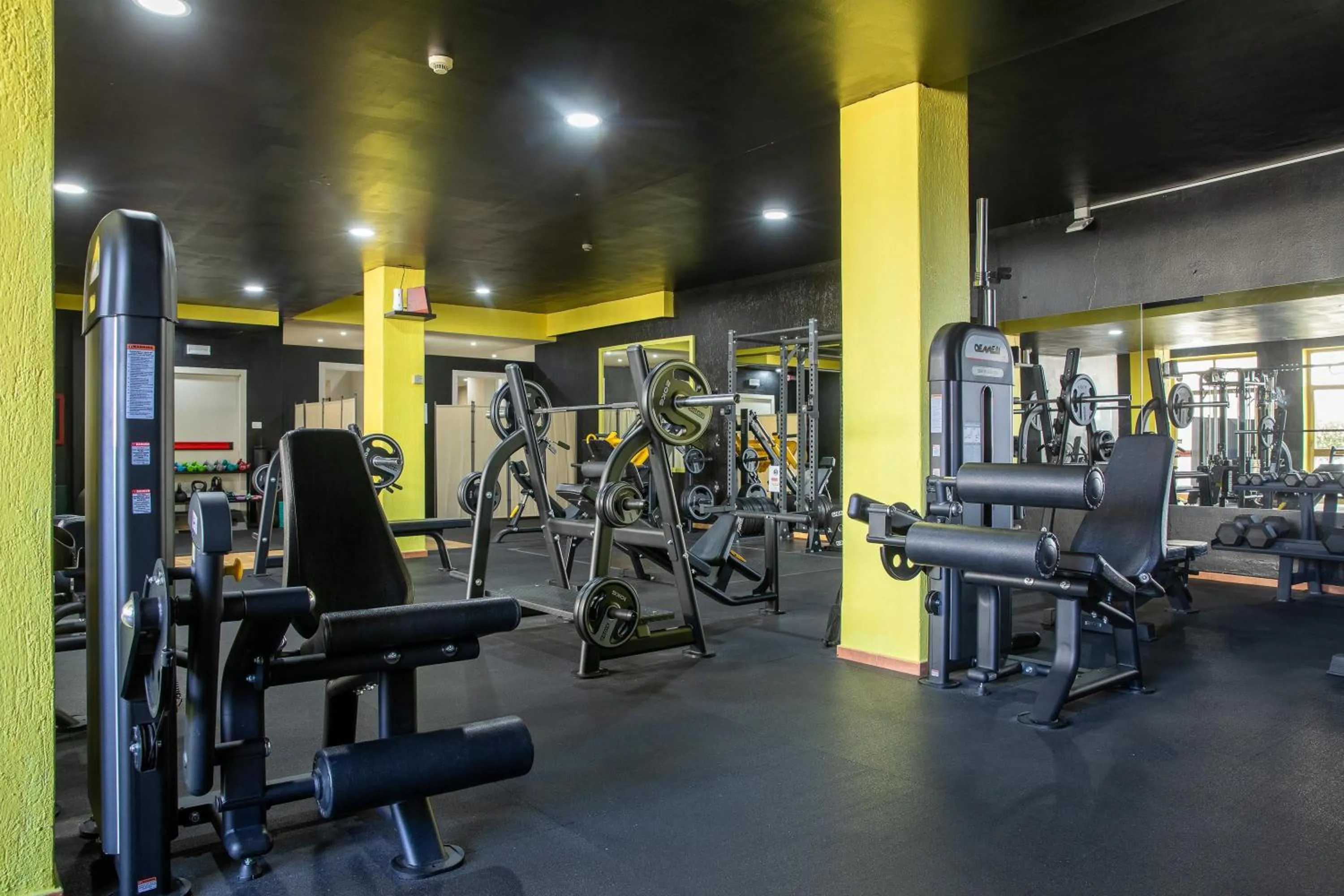 Fitness centre/facilities in Best Western Hotel Blumarea