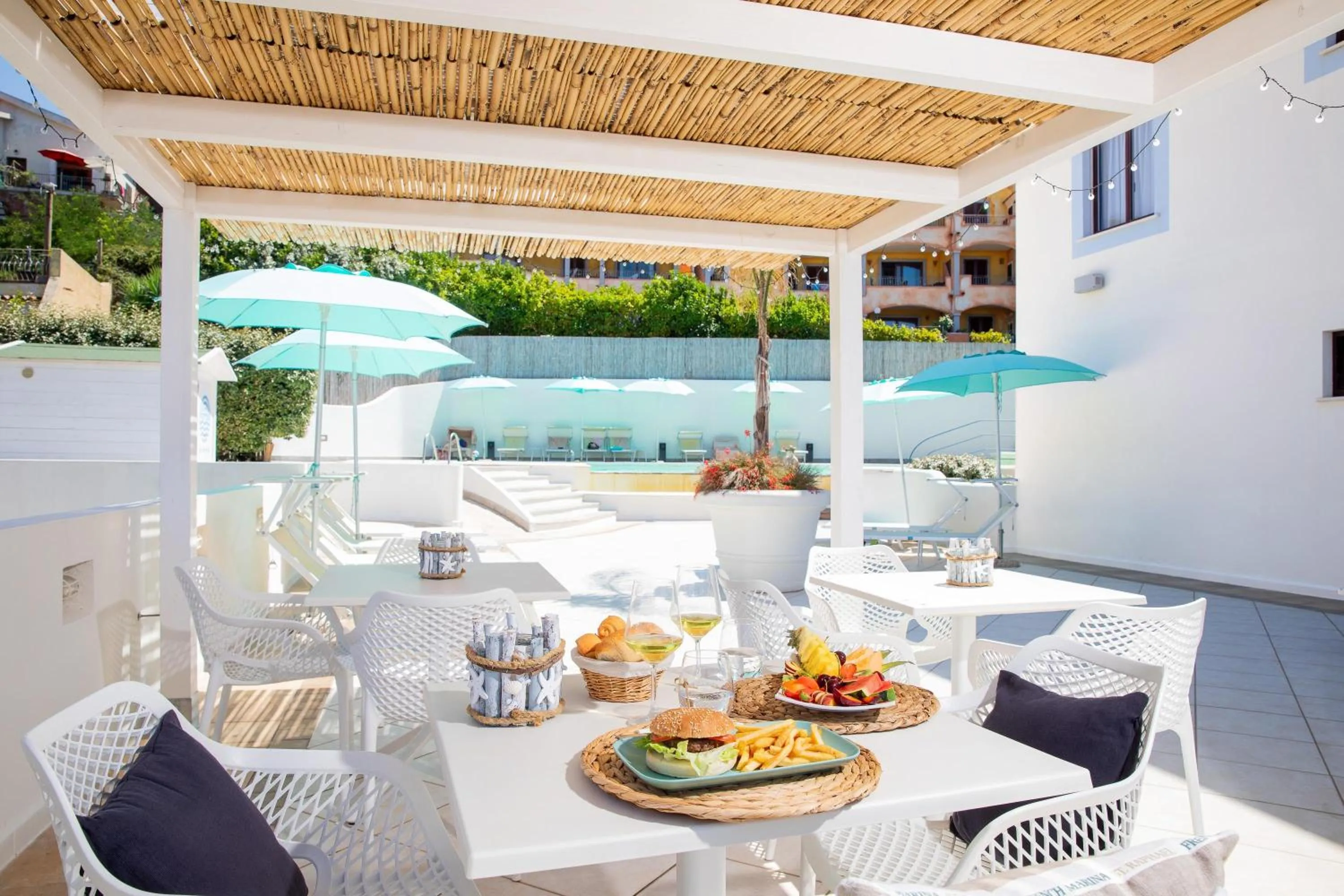 Pool view in Best Western Hotel Blumarea