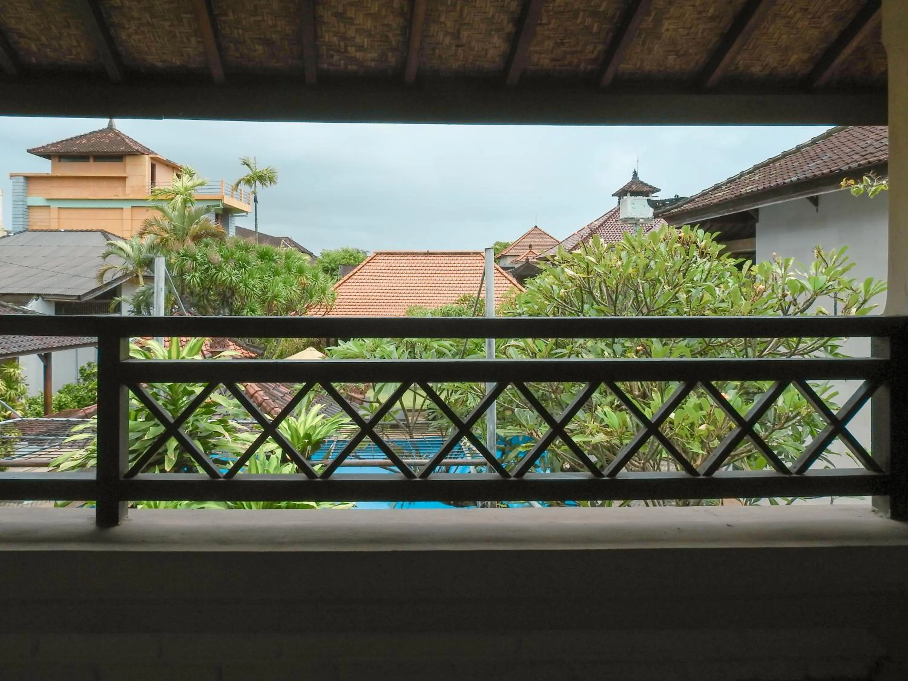 Balcony/Terrace in Fat Yogi Cottages