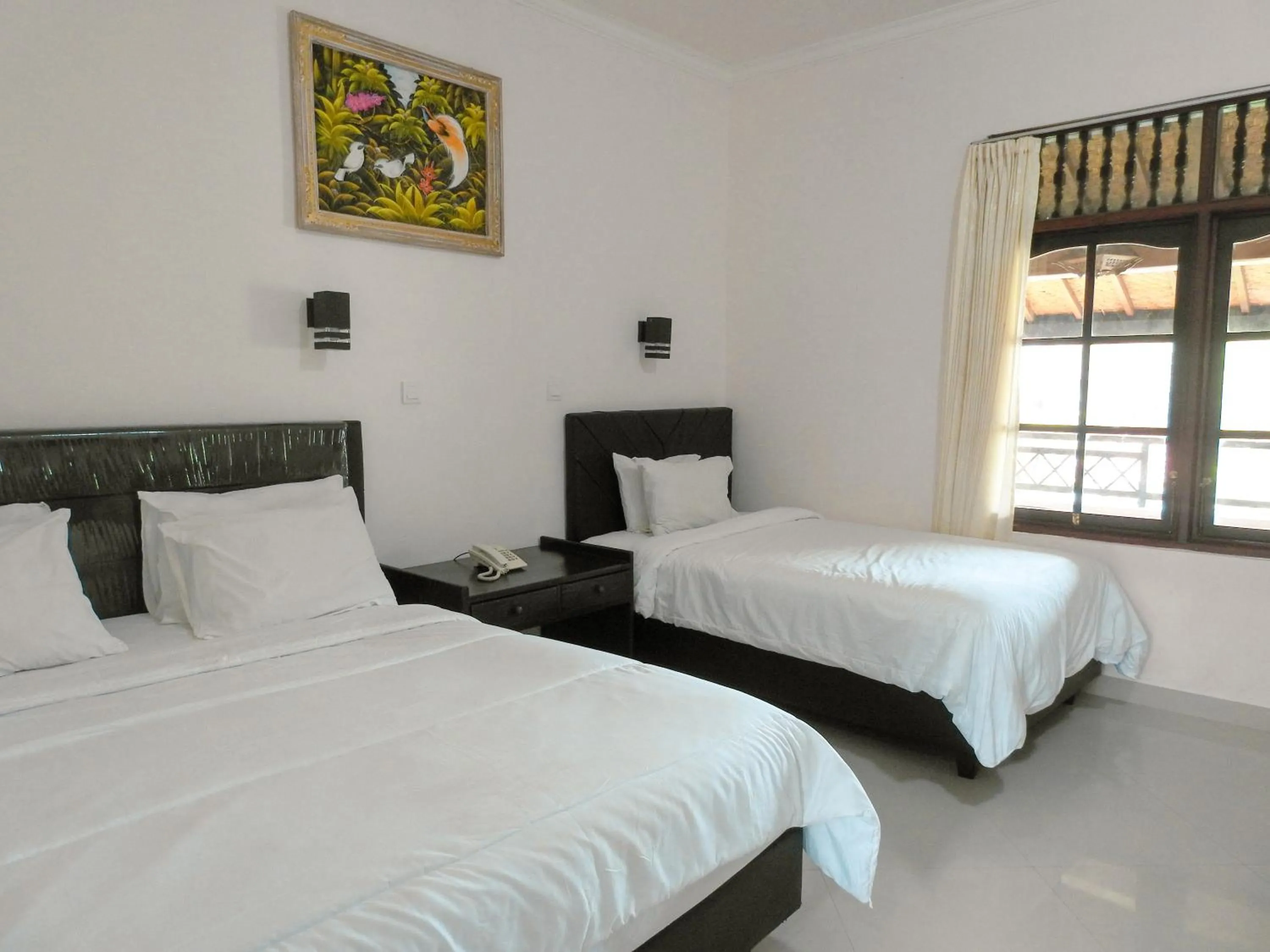 Bedroom, Bed in Fat Yogi Cottages