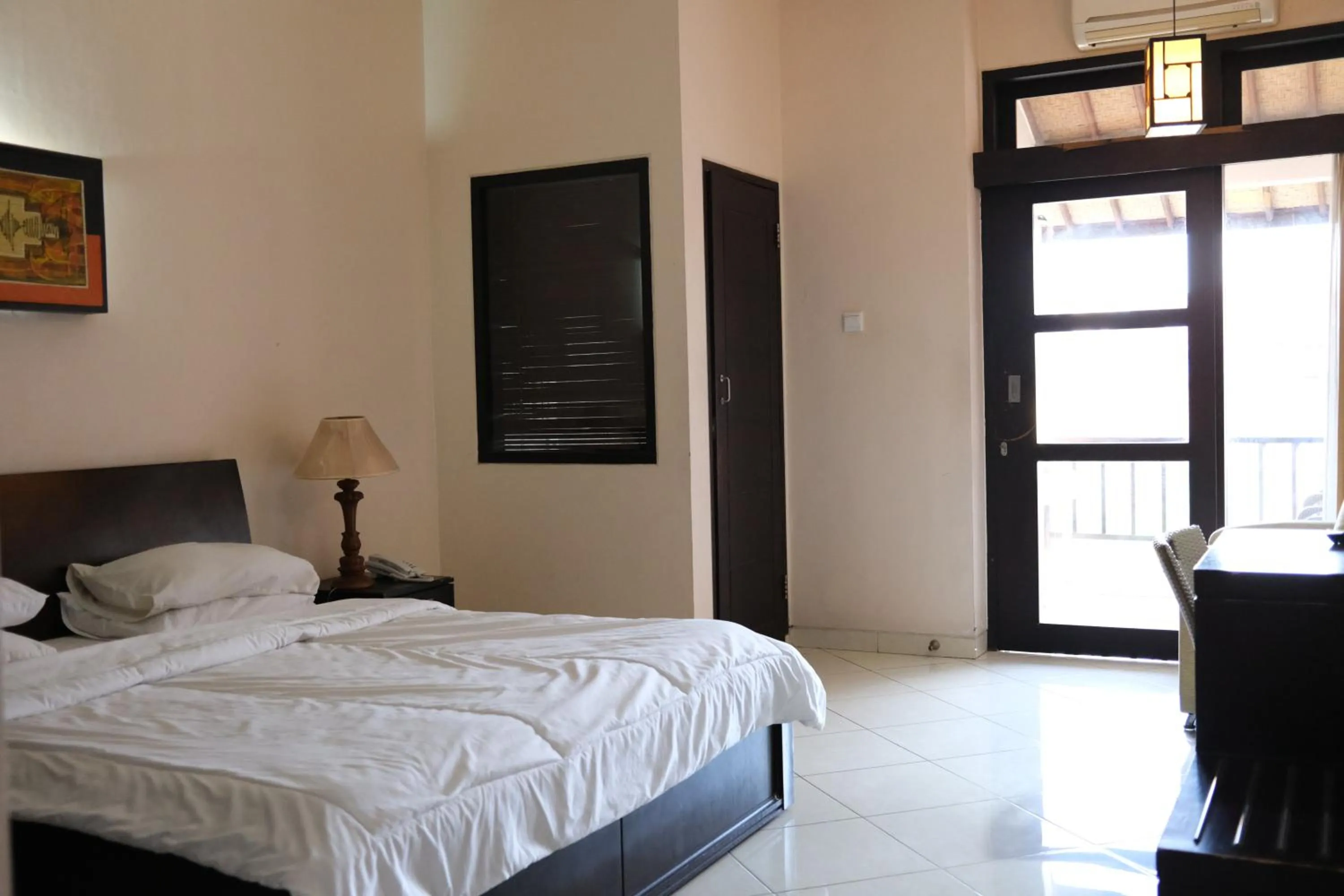 Bedroom, Bed in Fat Yogi Cottages