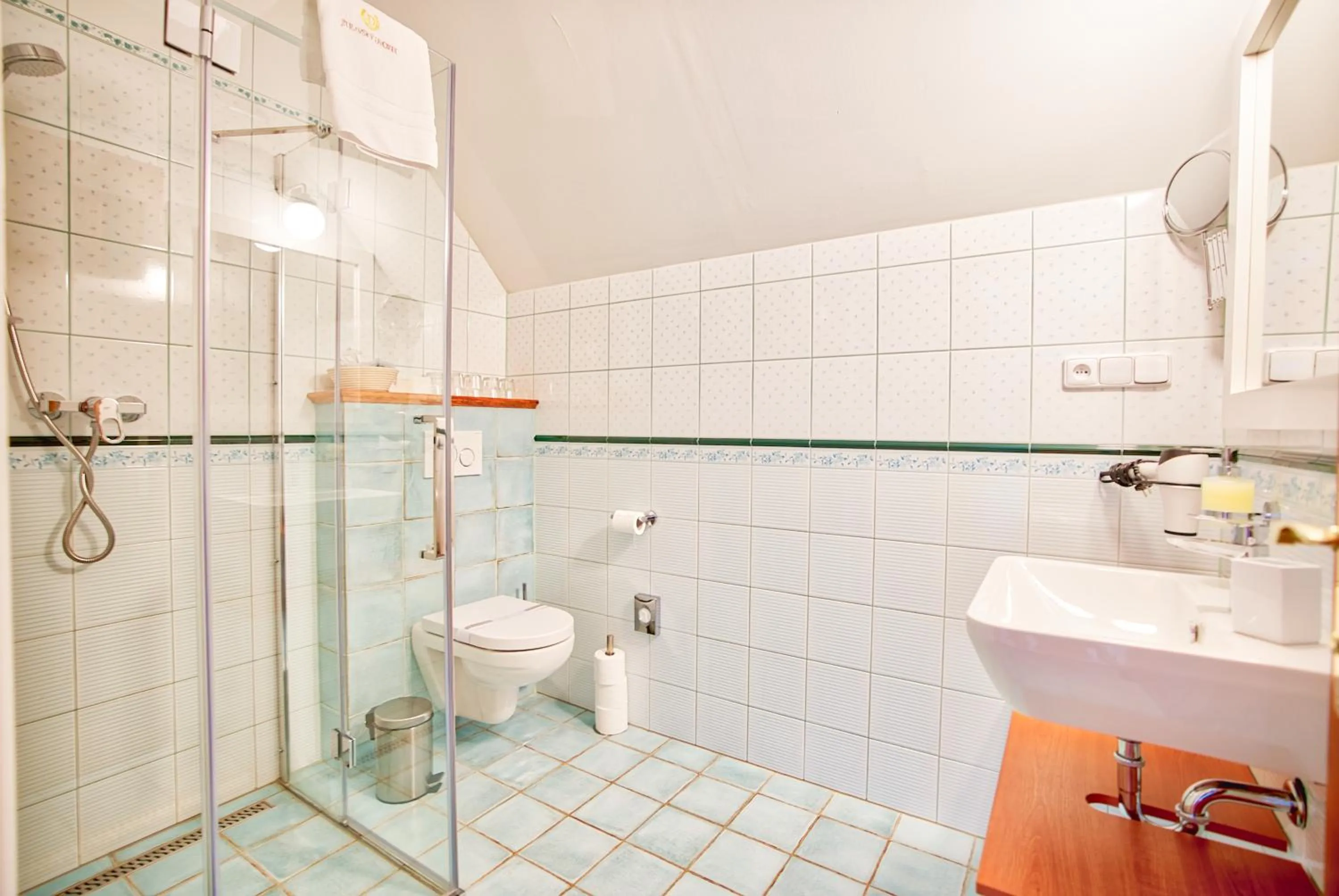 Shower in Hotel U Pekaře - Jítravský Dvorec