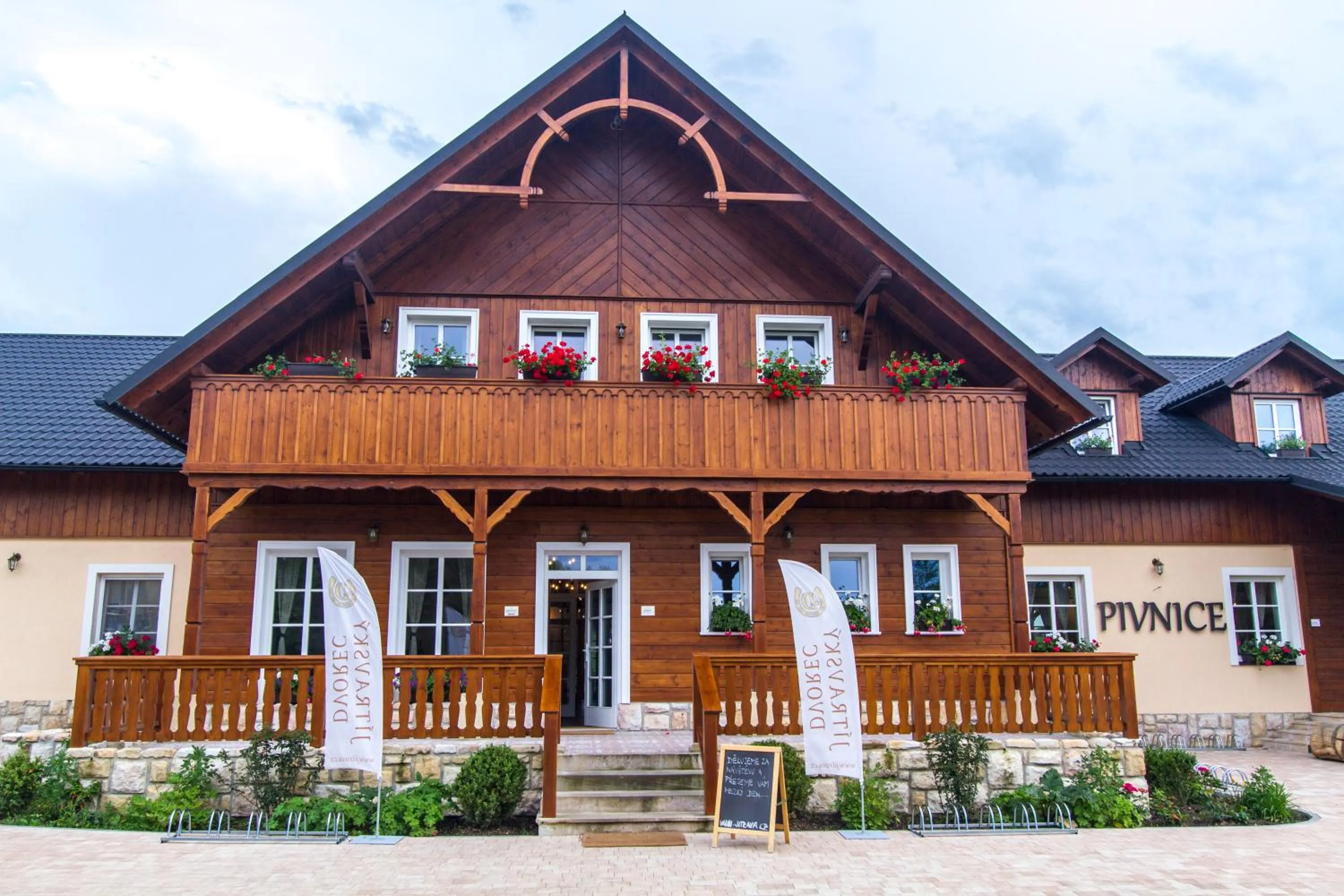 Property building in Hotel U Pekaře - Jítravský Dvorec