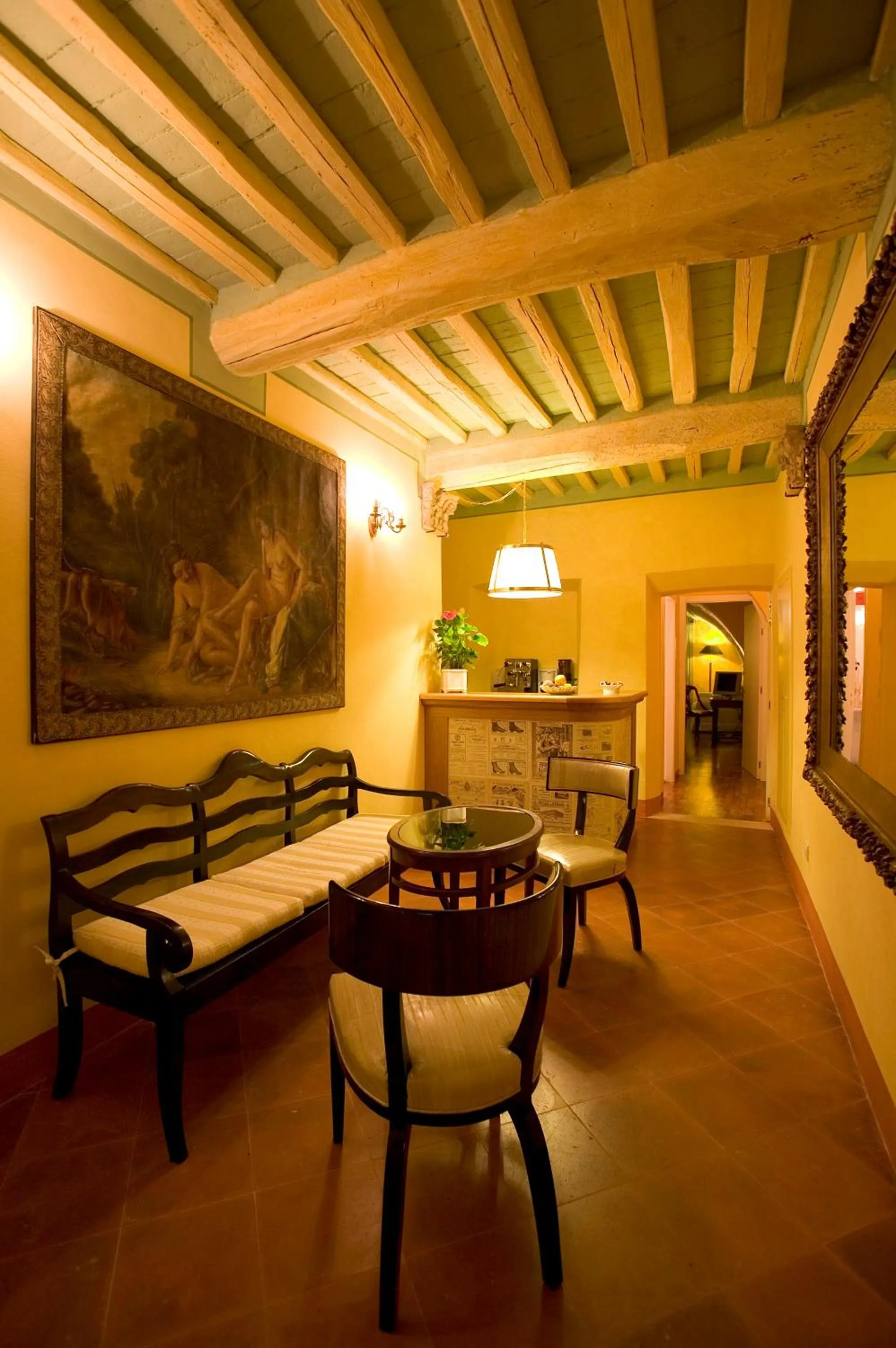 Lounge or bar in Residenza d'Epoca Campo Regio Relais