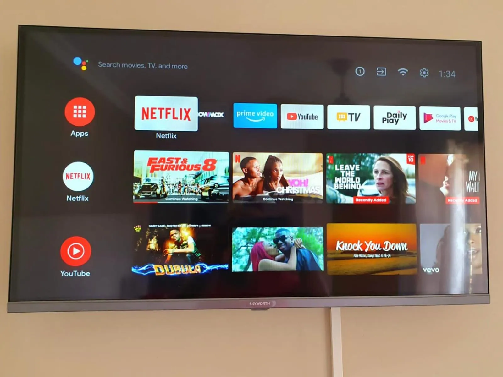 TV and multimedia in Amabwe Guesthouse