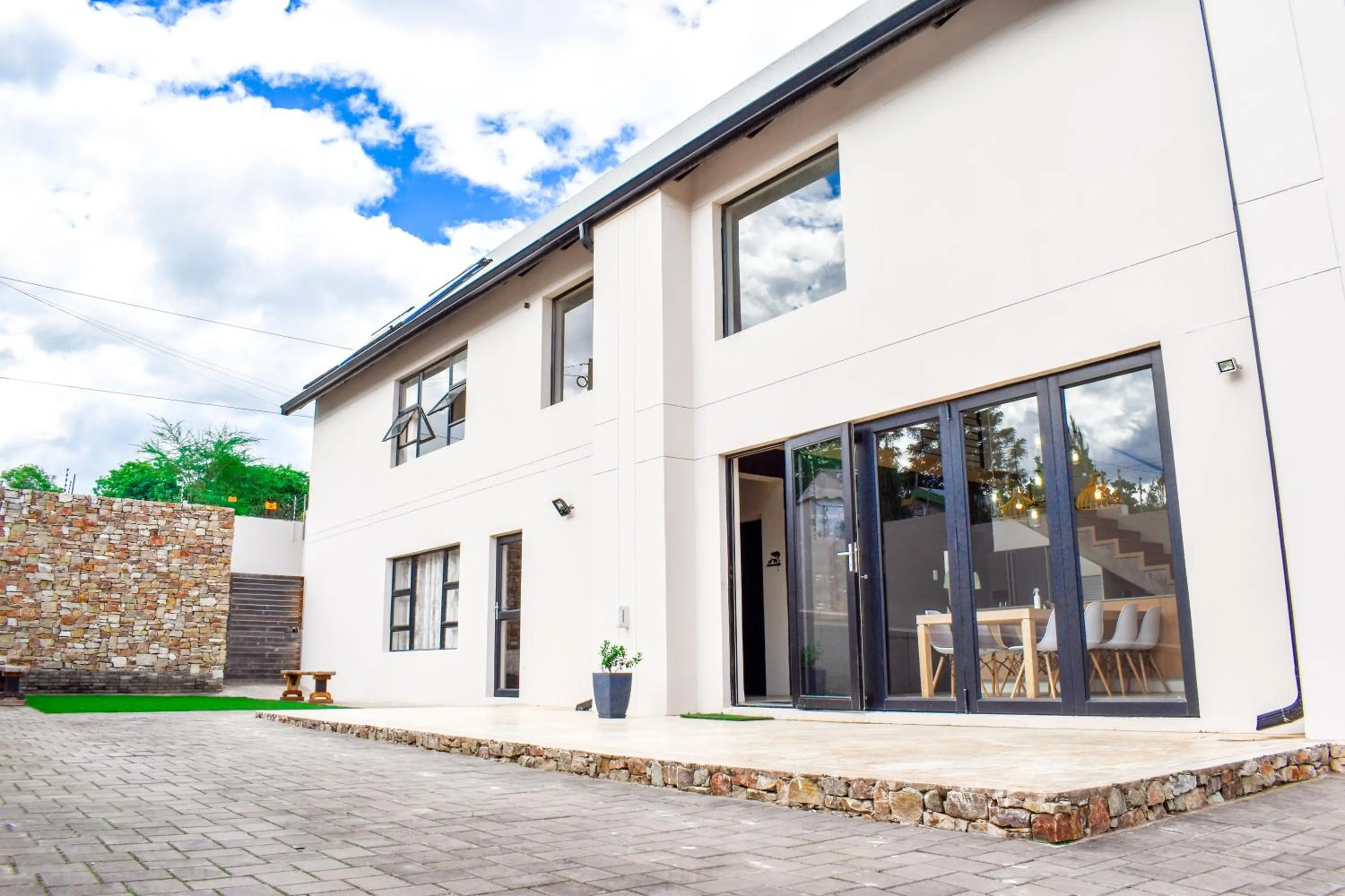 Property building in Amabwe Guesthouse