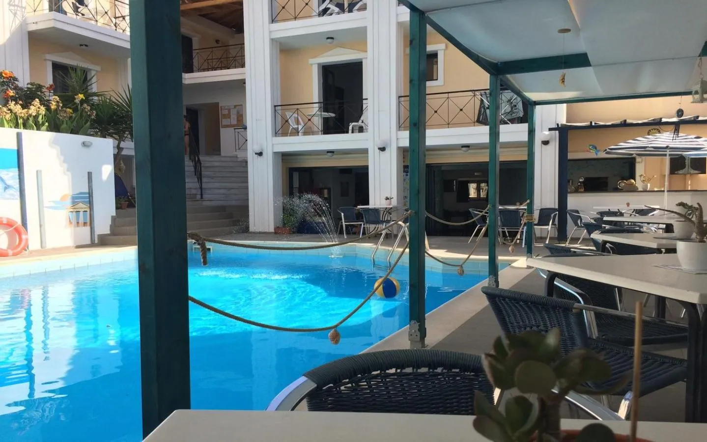 Swimming pool in Renia Hotel Agia Pelagia -Crete