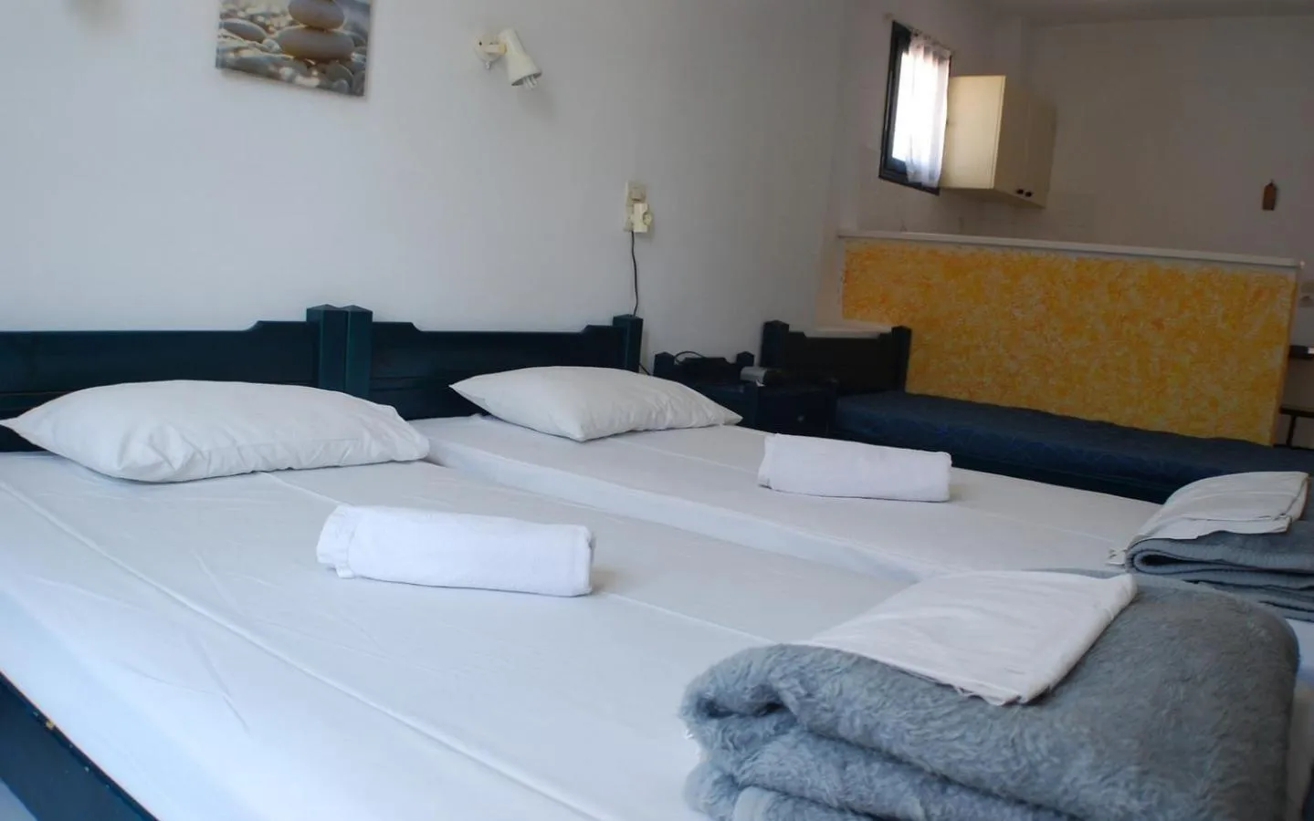 Bed in Renia Hotel Agia Pelagia -Crete