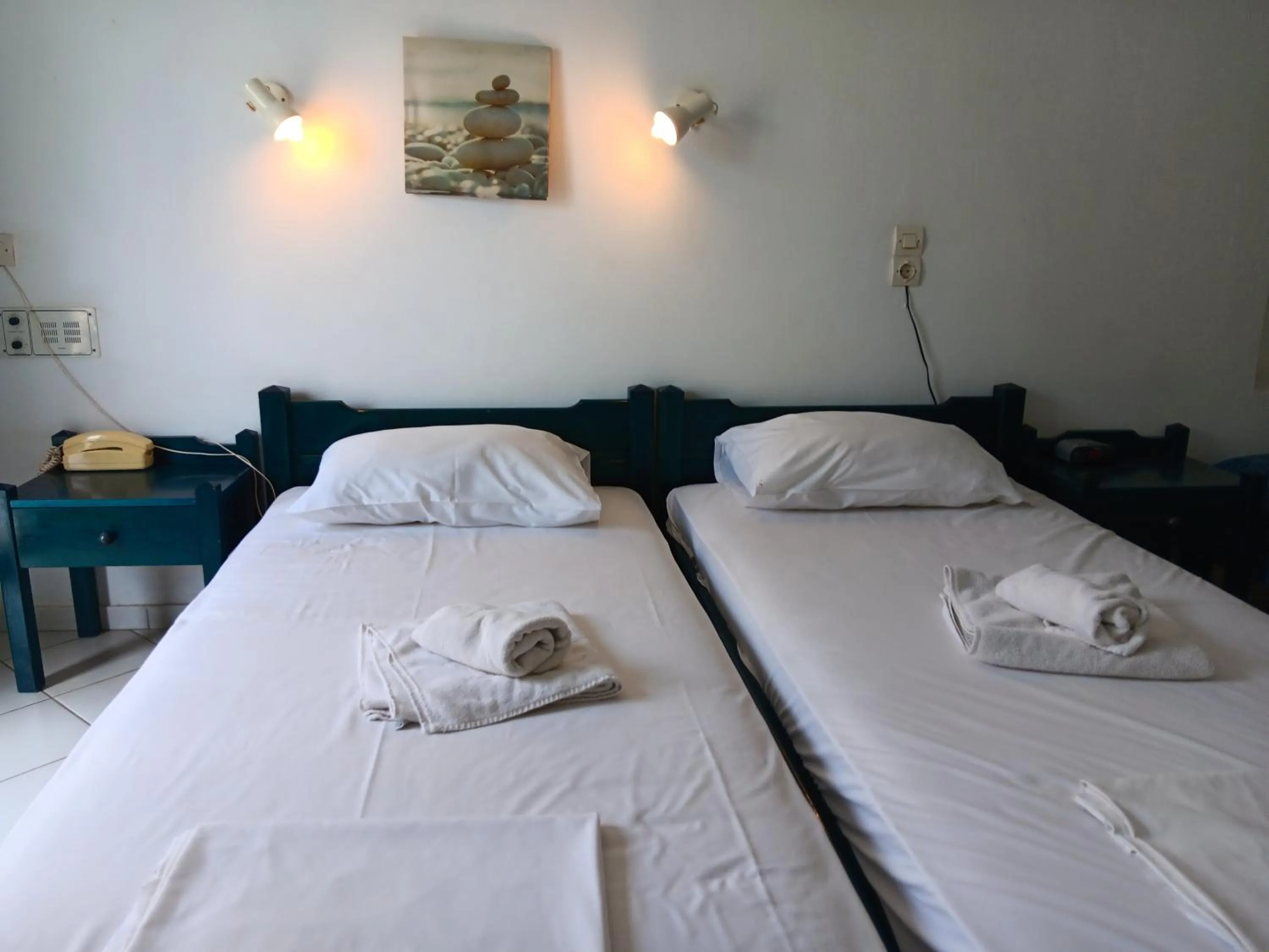 Bed in Renia Hotel Agia Pelagia -Crete