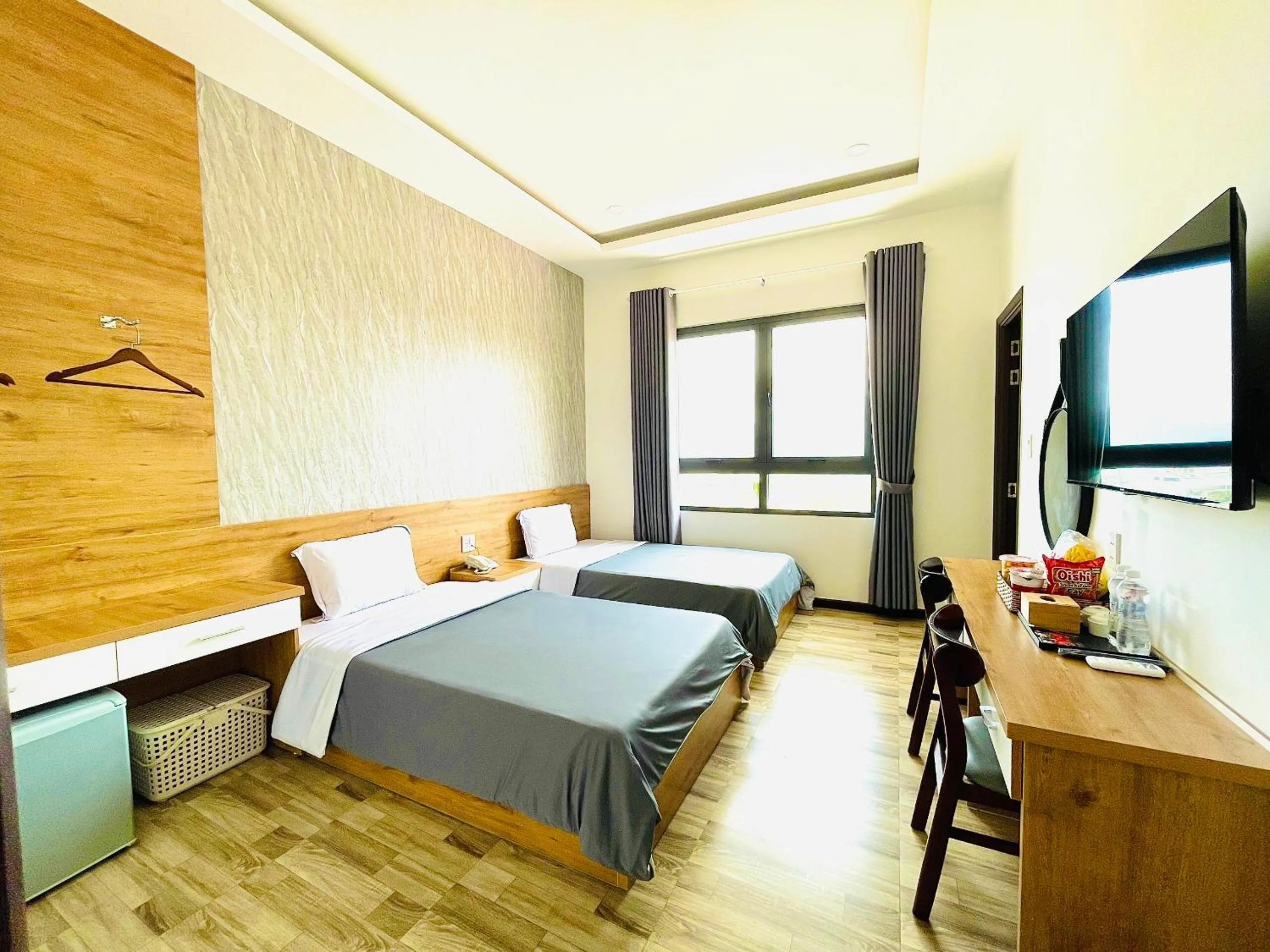 Bed in Hotel Hoa Nắng