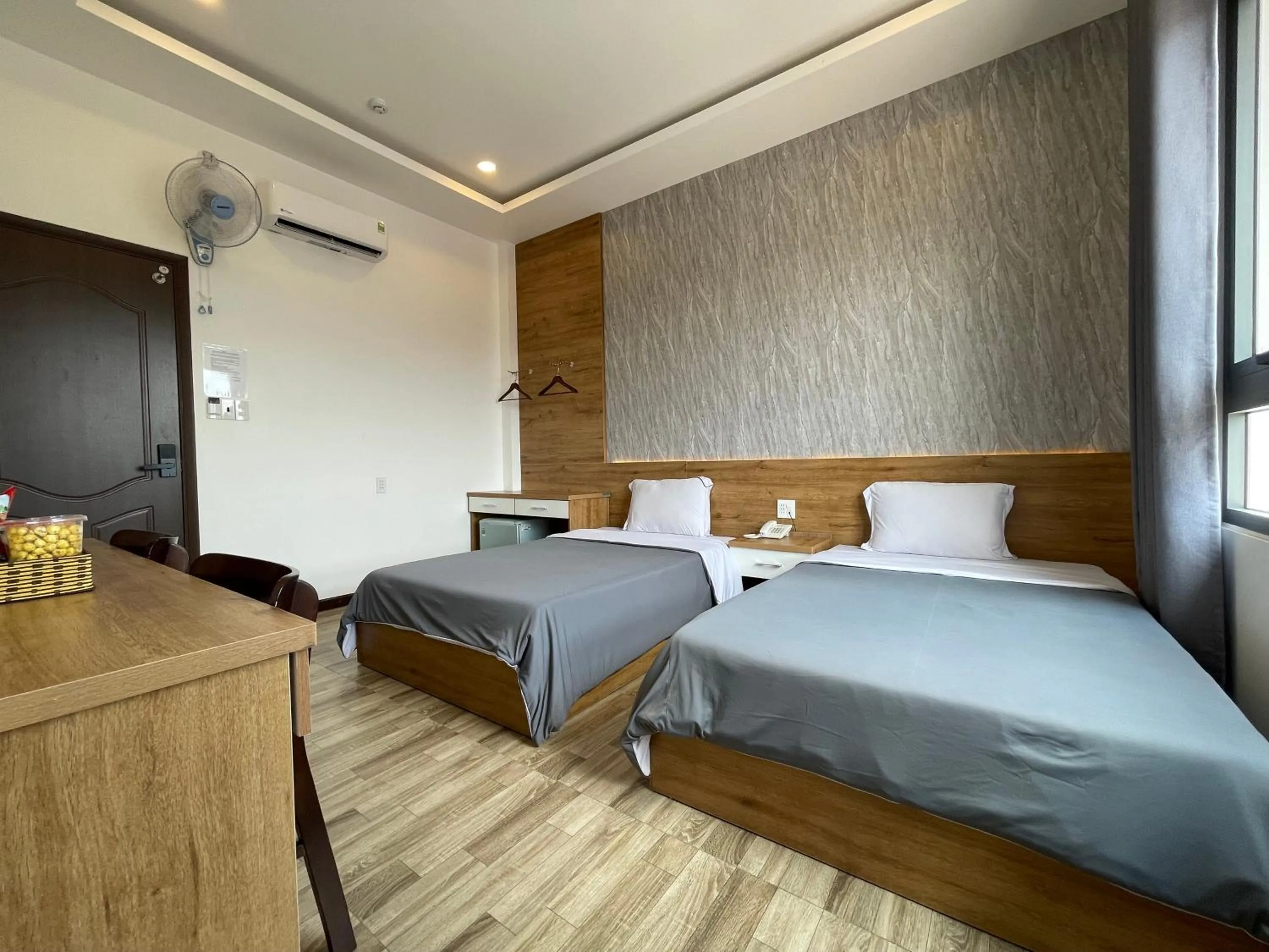 Bed in Hotel Hoa Nắng