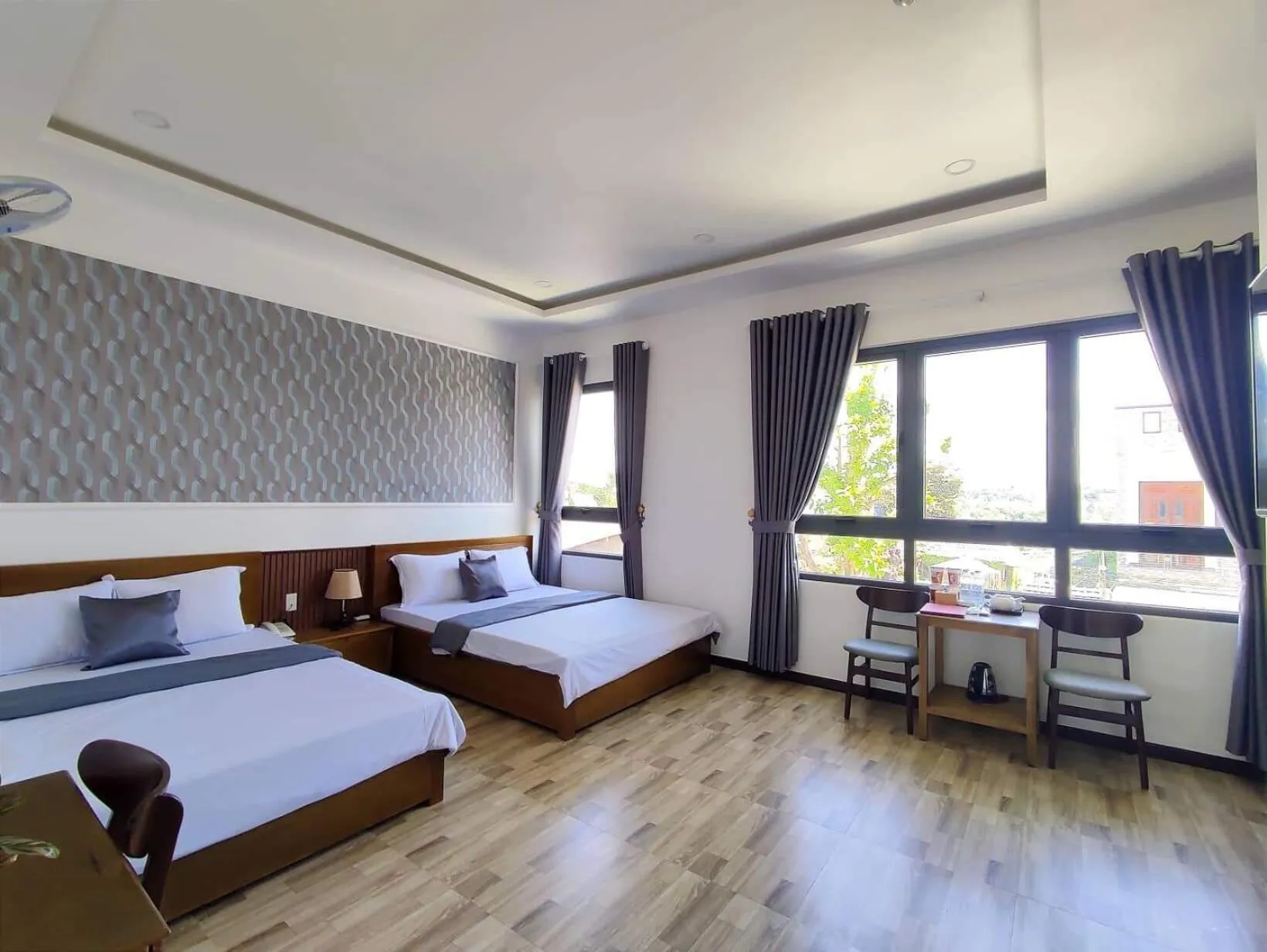 Bedroom, Bed in Hotel Hoa Nắng