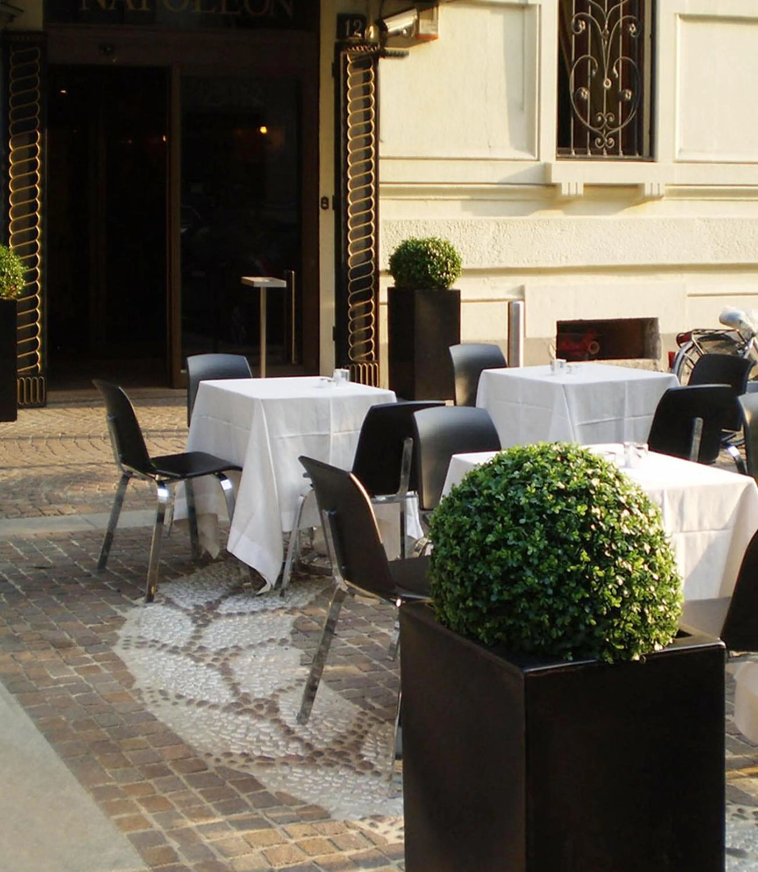 Garden in LHP Hotel Napoleon