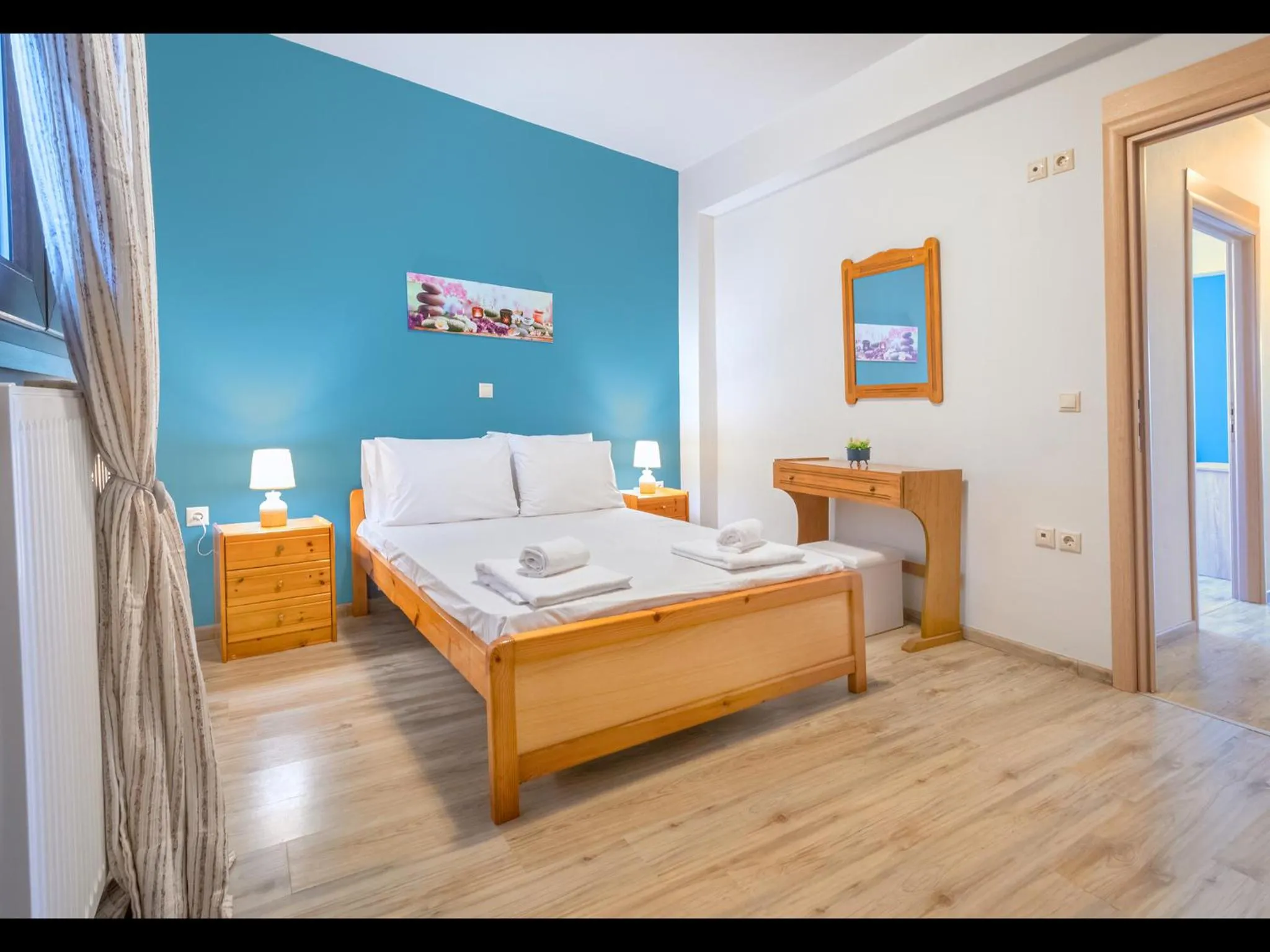 Bedroom, Bed in Thassian Riviera Hotel