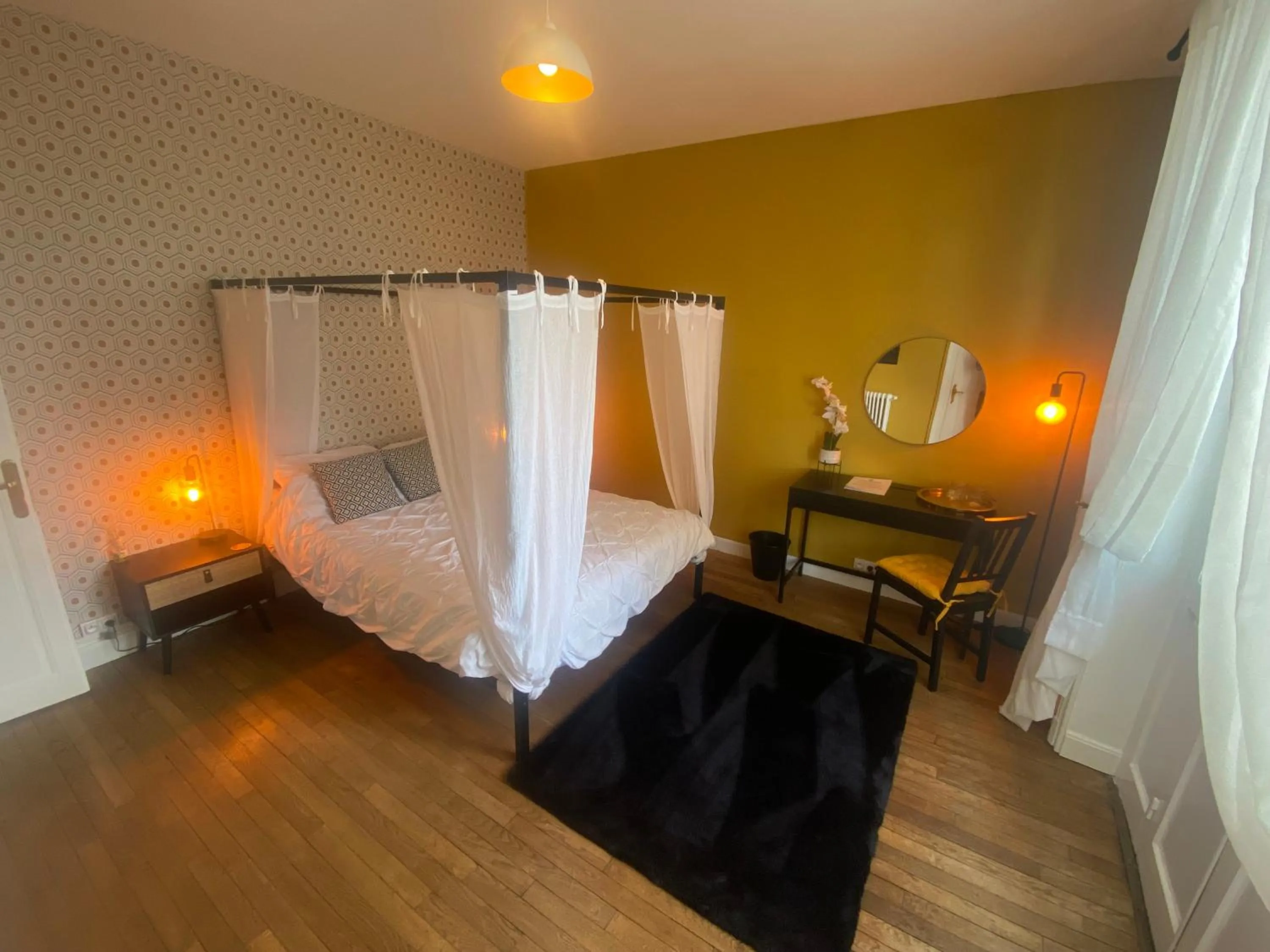 Bed in Maison de Montgibaud