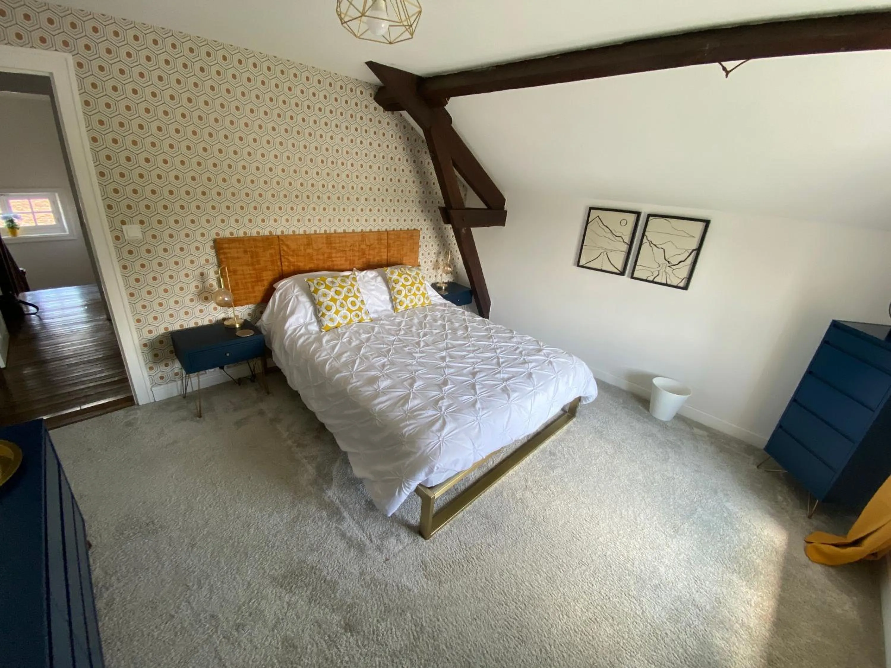 Bed in Maison de Montgibaud