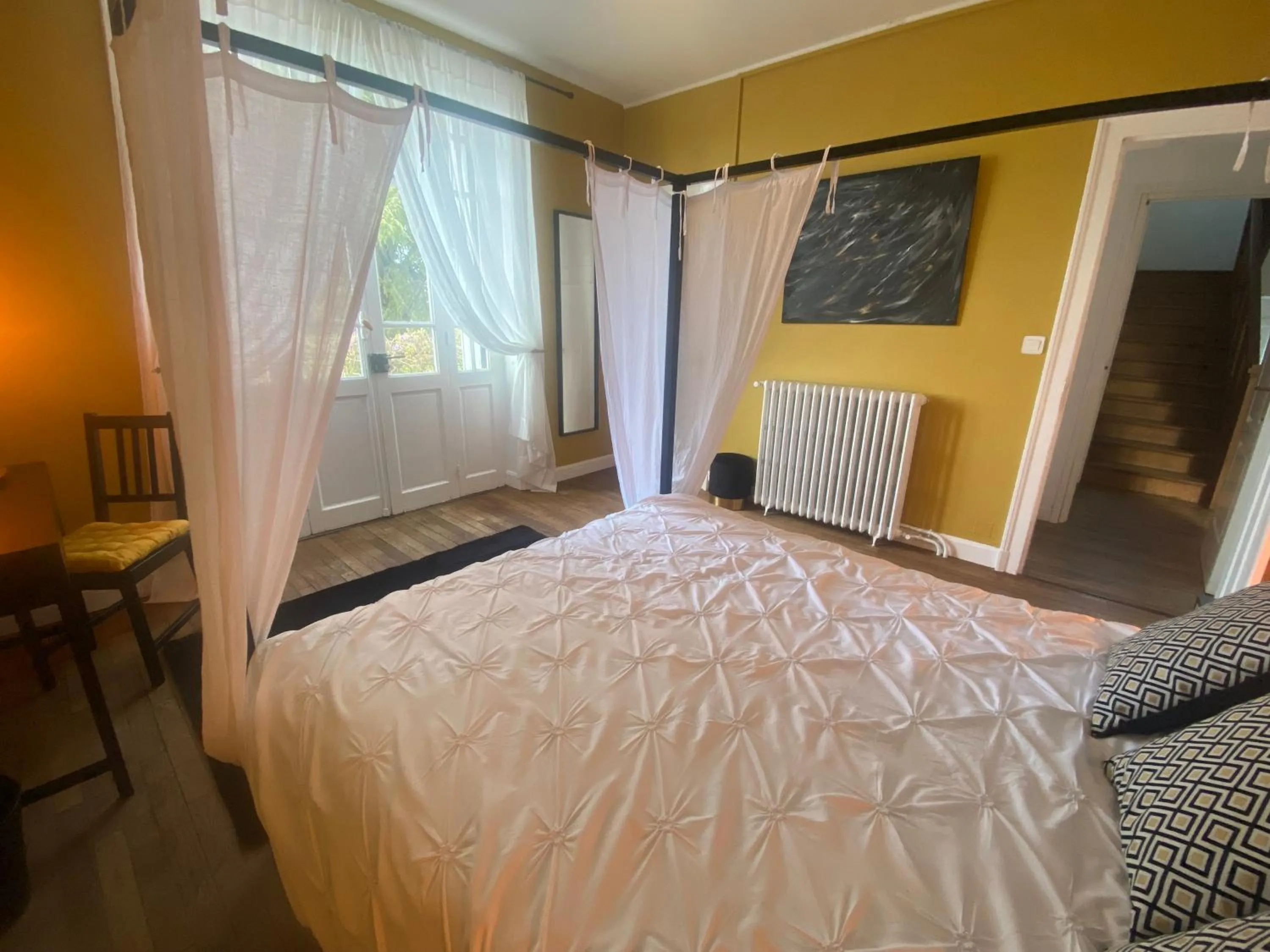 Bed in Maison de Montgibaud