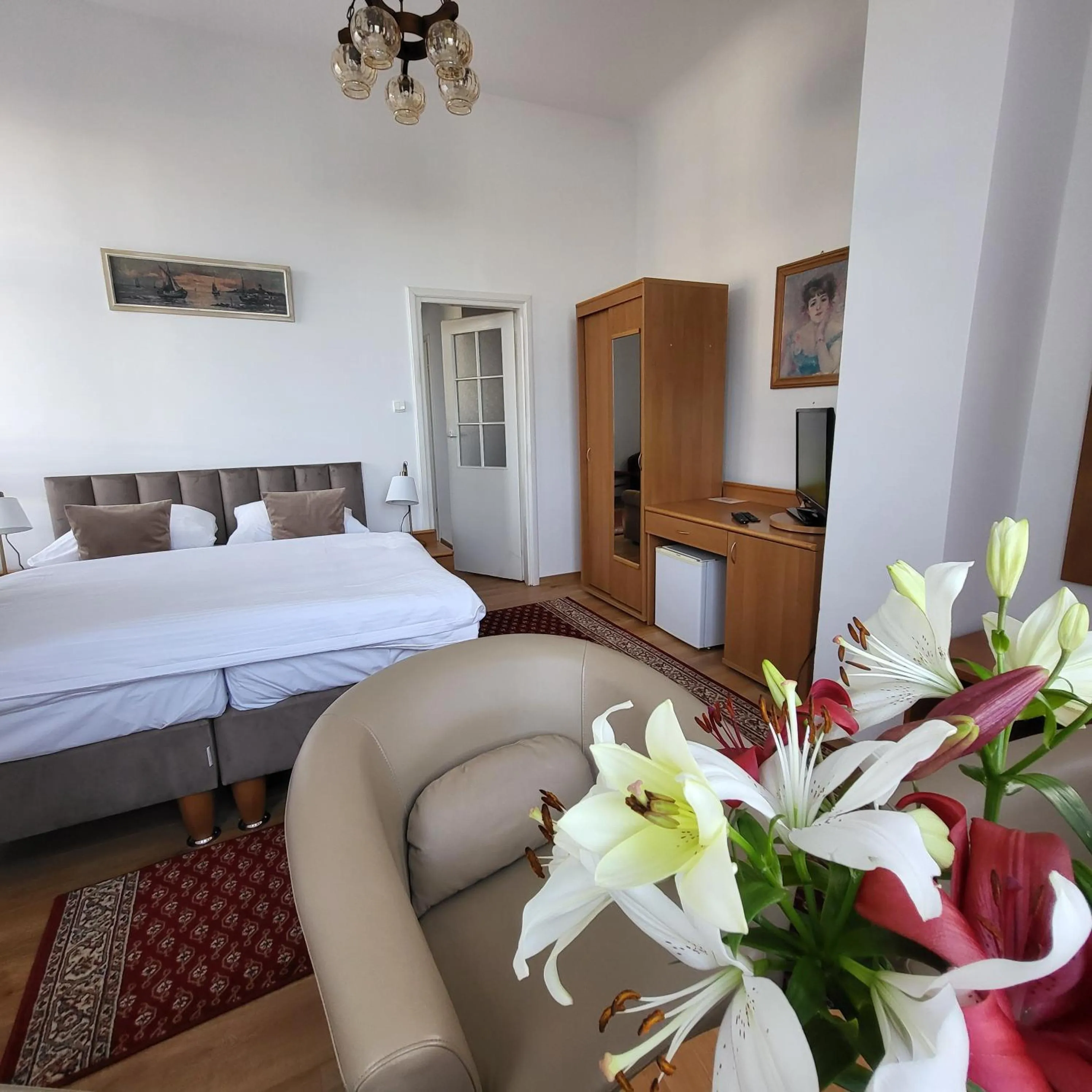 Bed in Pałacyk Srebrna Fala