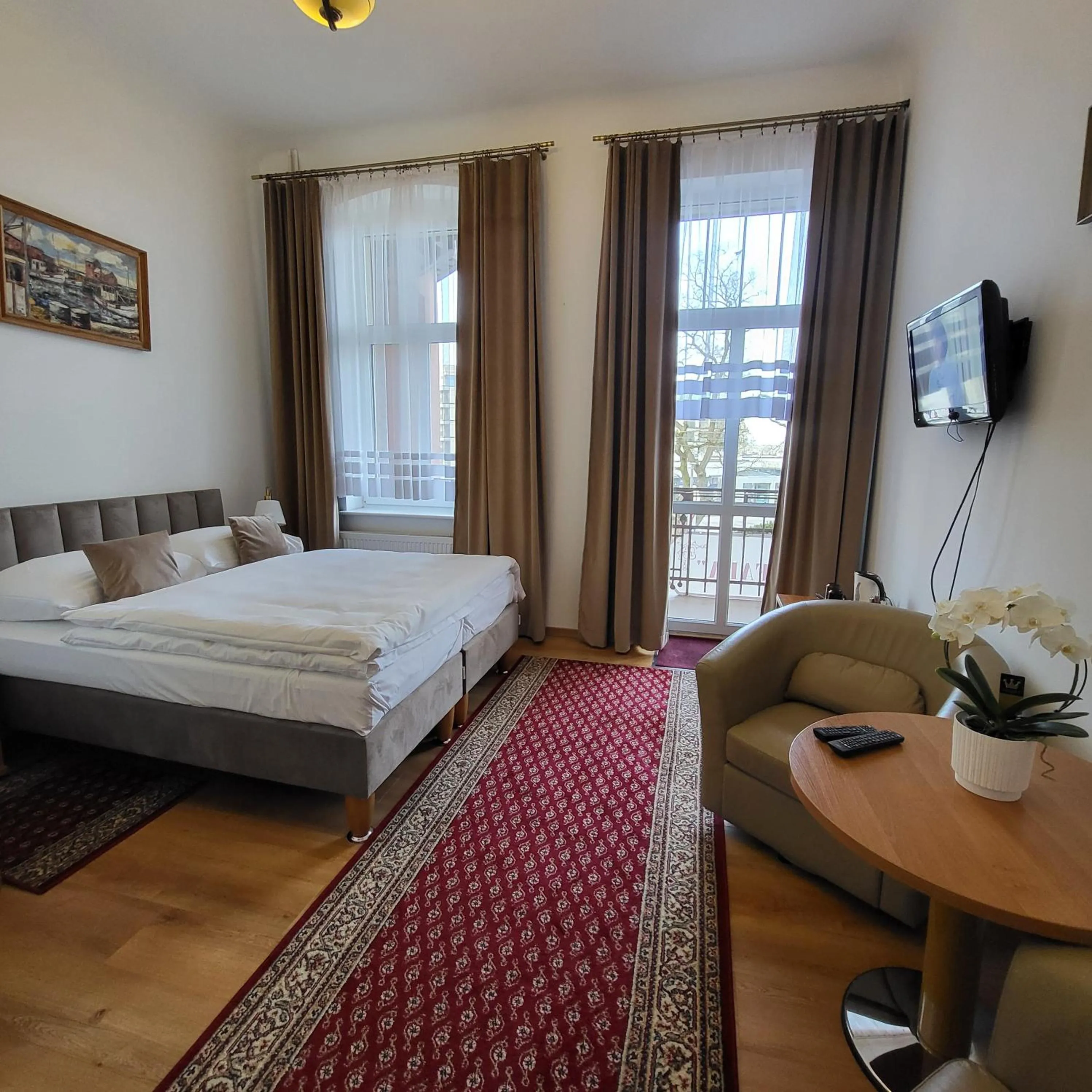 Bed in Pałacyk Srebrna Fala