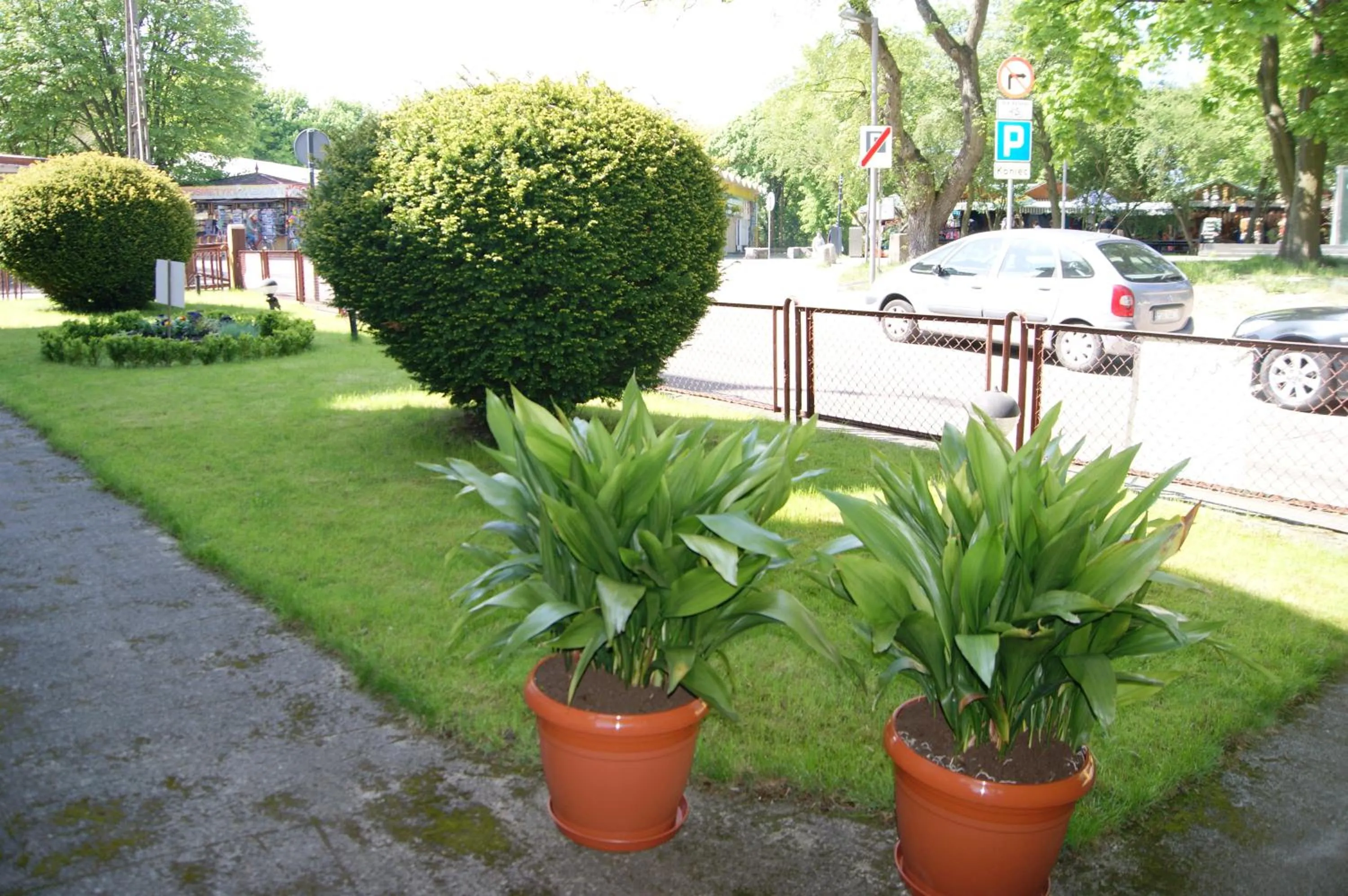Street view in Pałacyk Srebrna Fala